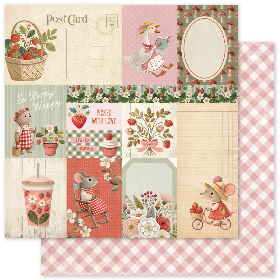 Strawberry Friends 6x6 Paper Collection 34857