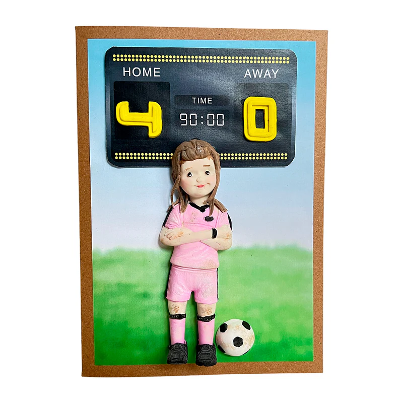 Footballer Folded Arms Silicone Mould