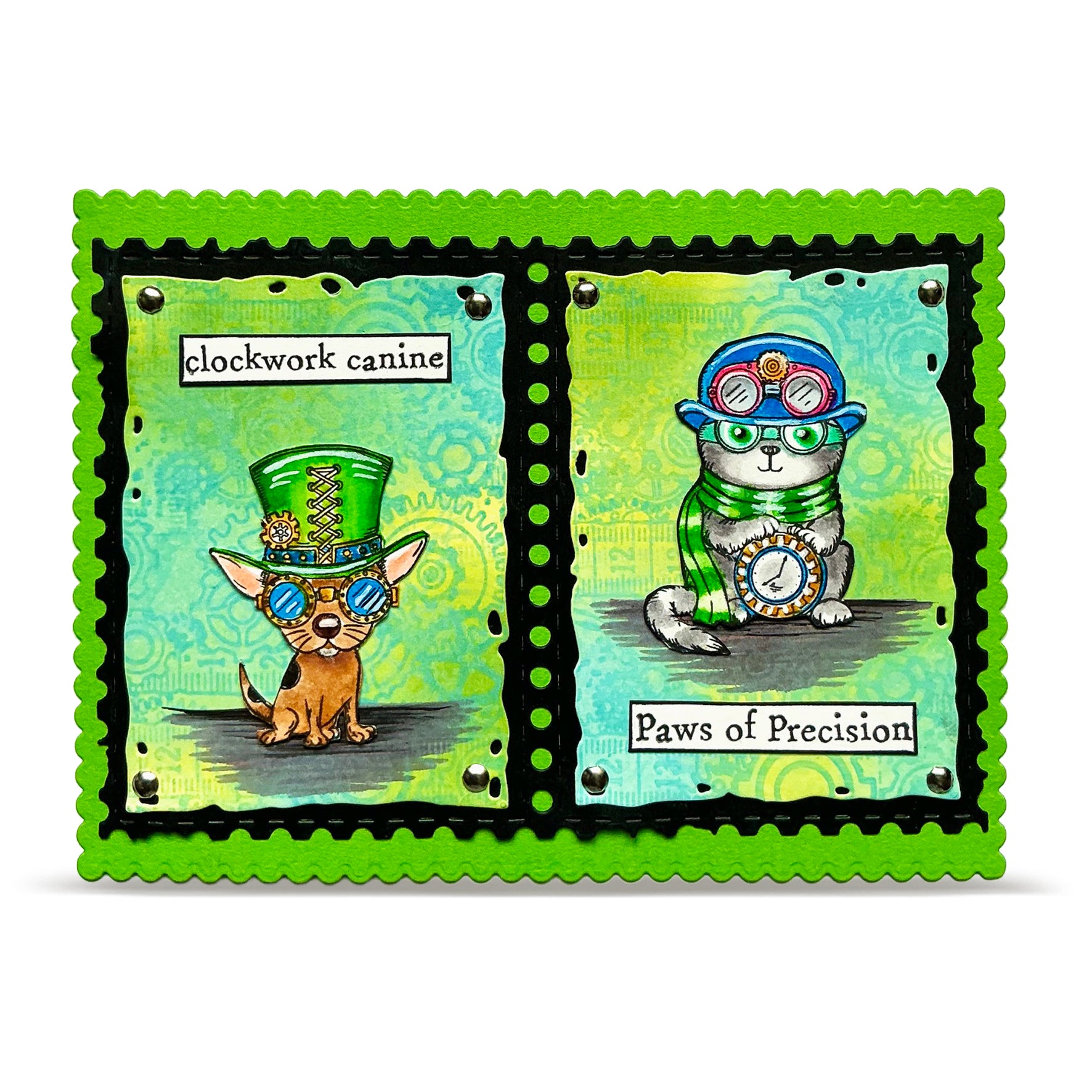 AALL and Create - A6 - Stamp Set - Clockwork Core