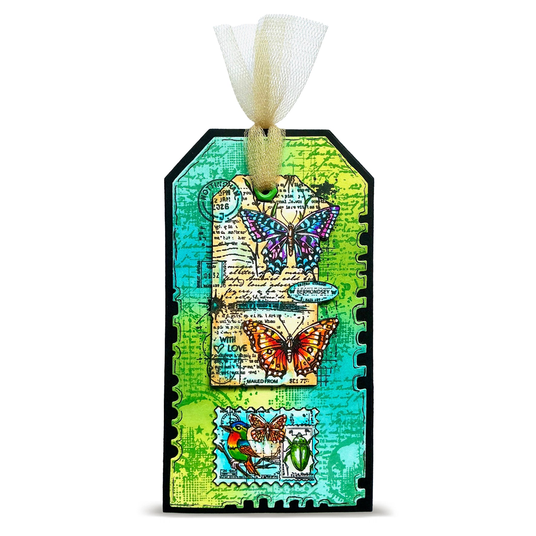AALL and Create - A7 - Stamp Sets - Chrono-Stamped Tag