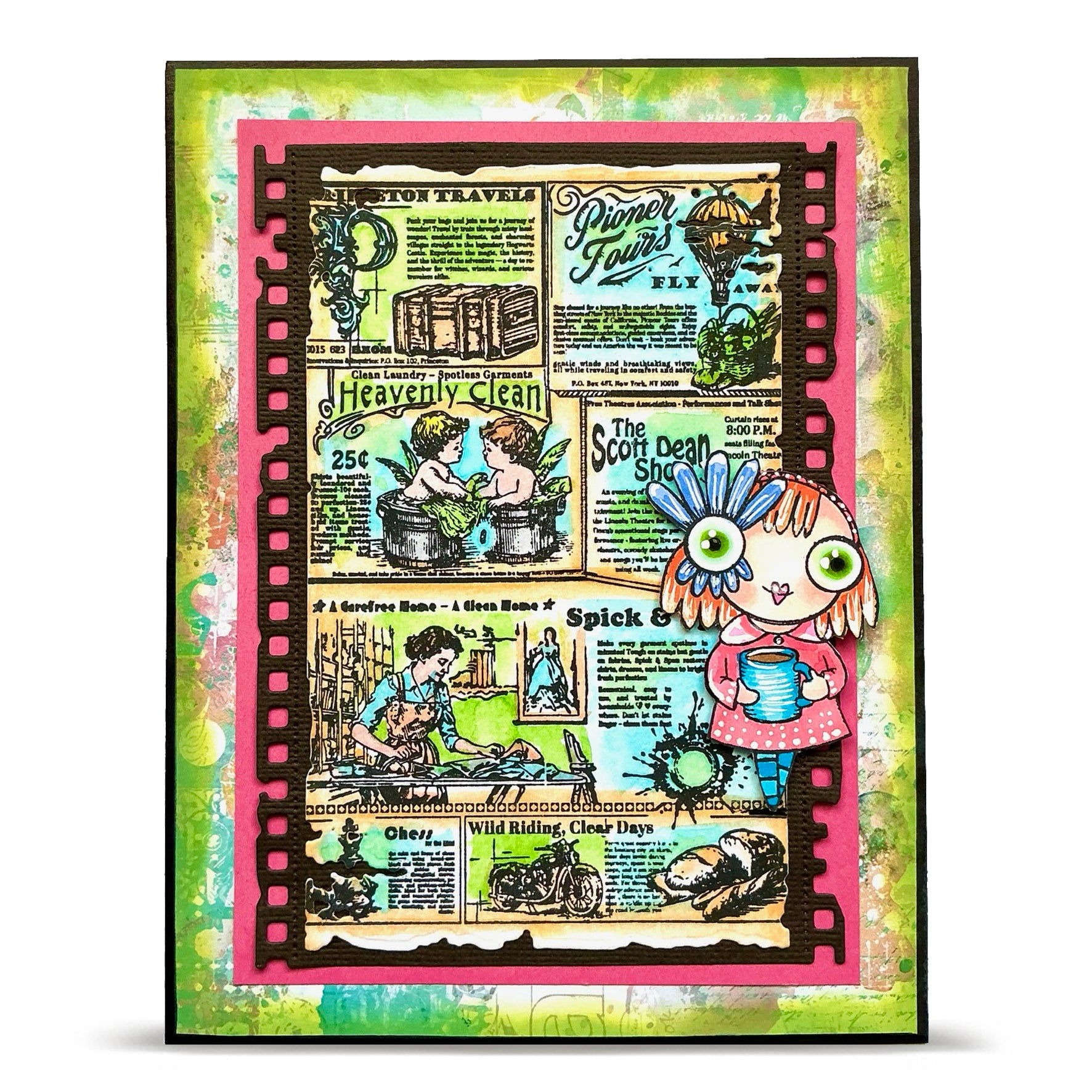 AALL and Create - A6 - Stamp Sets - The Daily News