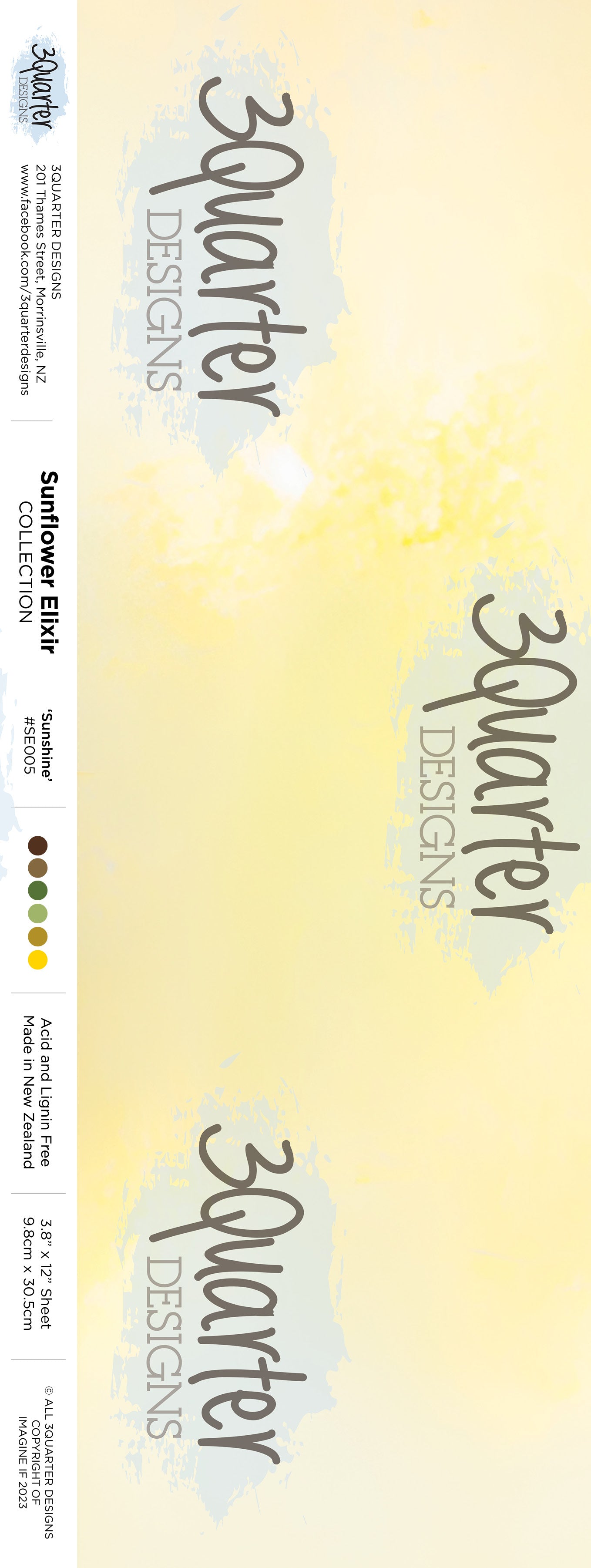 Sunflower Elixir 12x12 Collection Pack