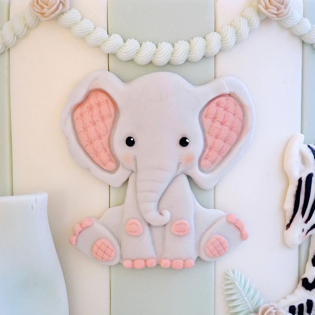 Sweet Safari Elephant Silicone Mould