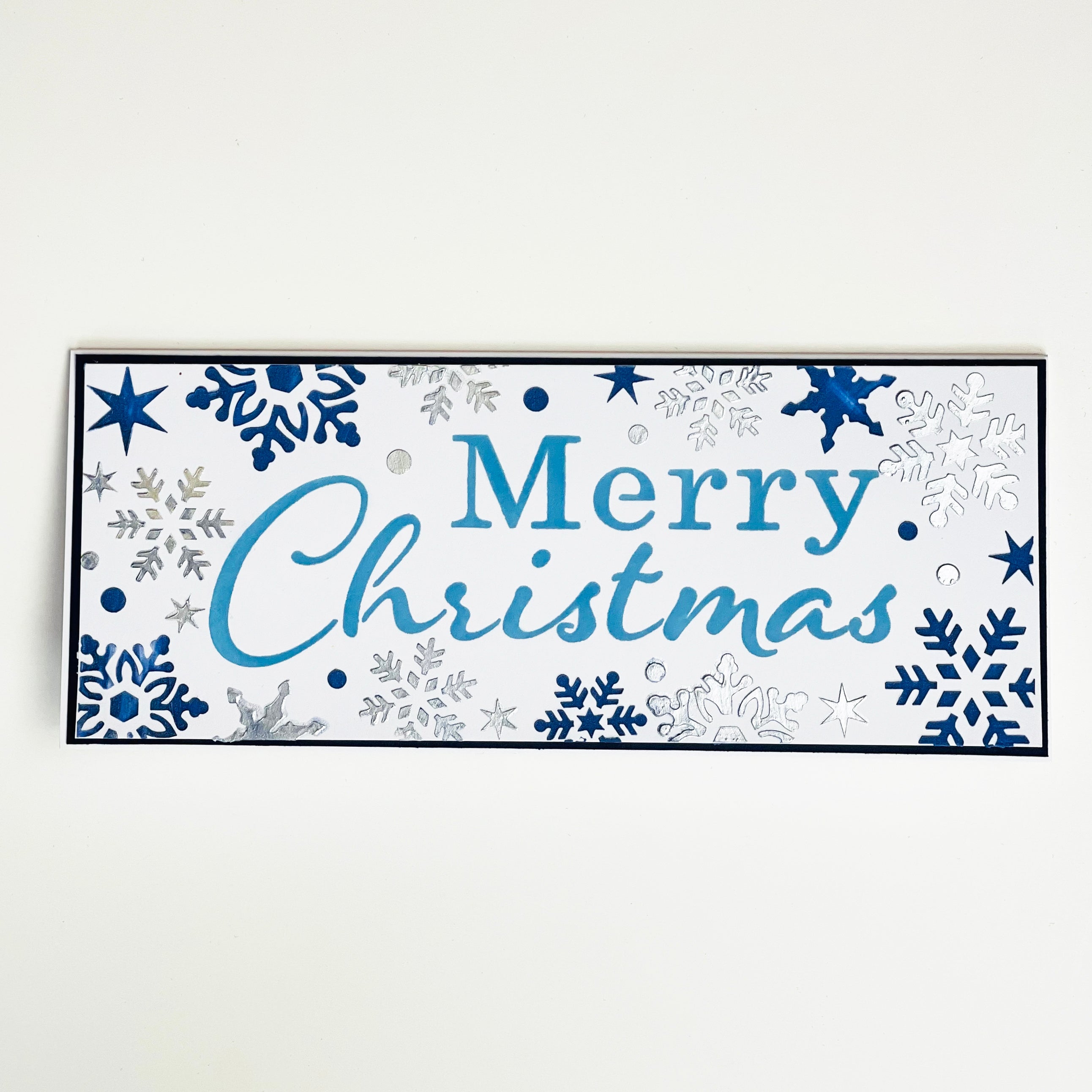 The Crafters Workshop Slimline Layered Holiday Words