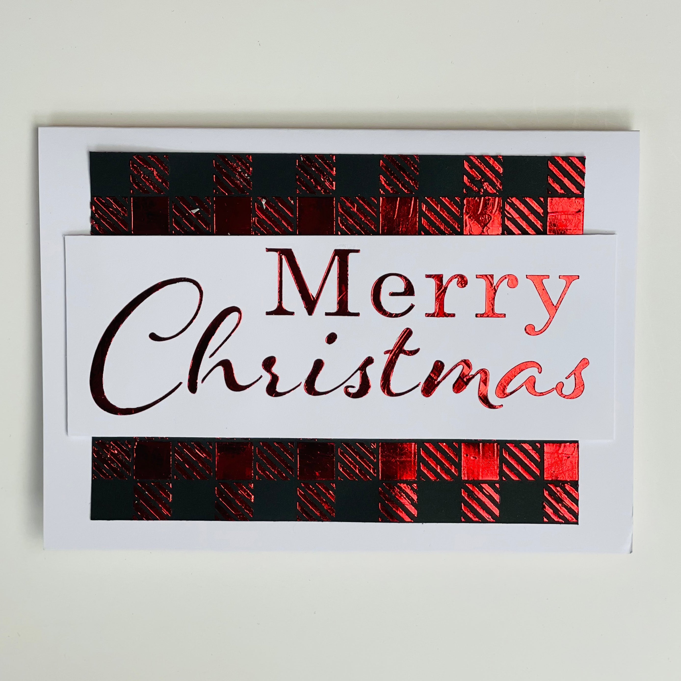 The Crafters Workshop Slimline Layered Holiday Words