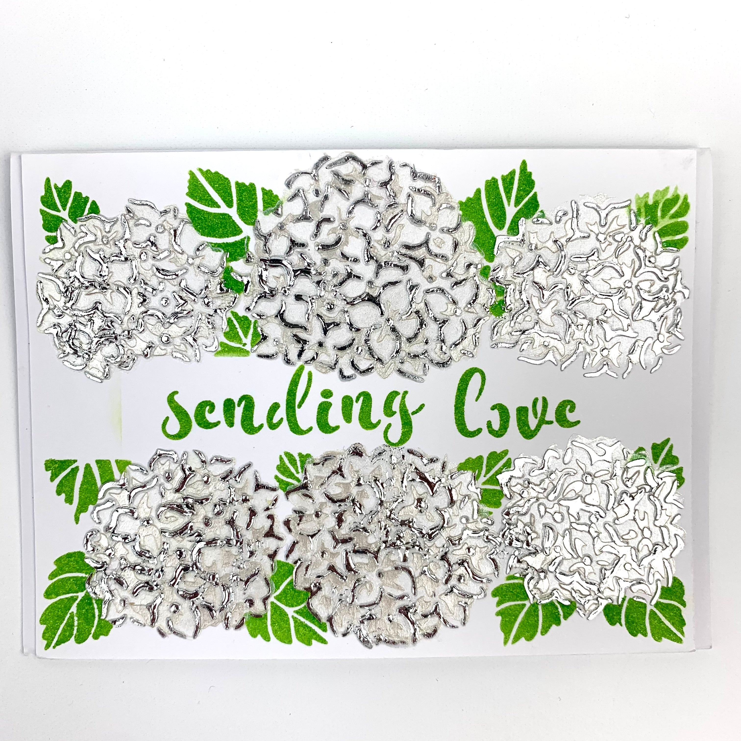 The Crafters Workshop Layered Hydrangea Banner