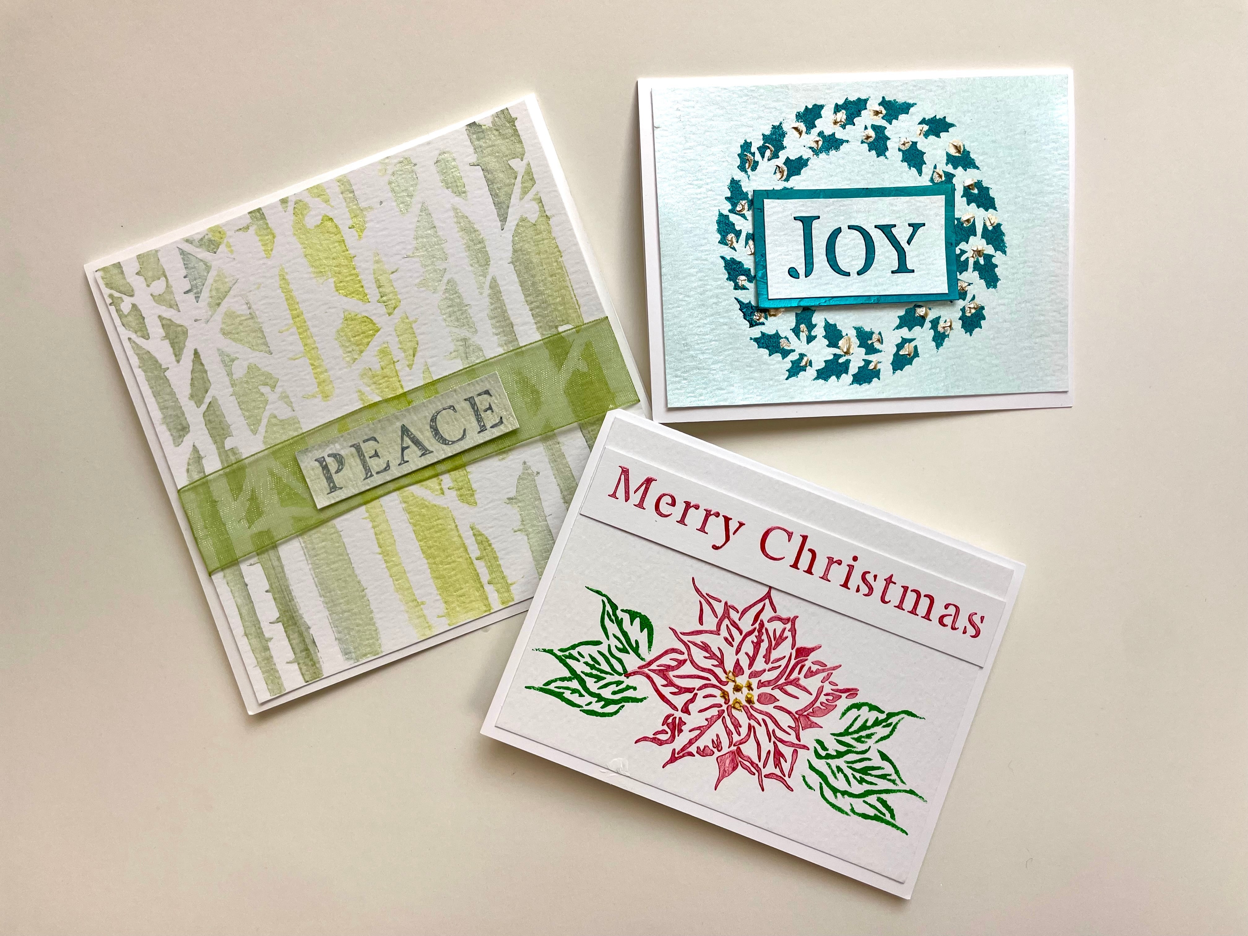 The Crafters Workshop A2 Layered Holly Joy