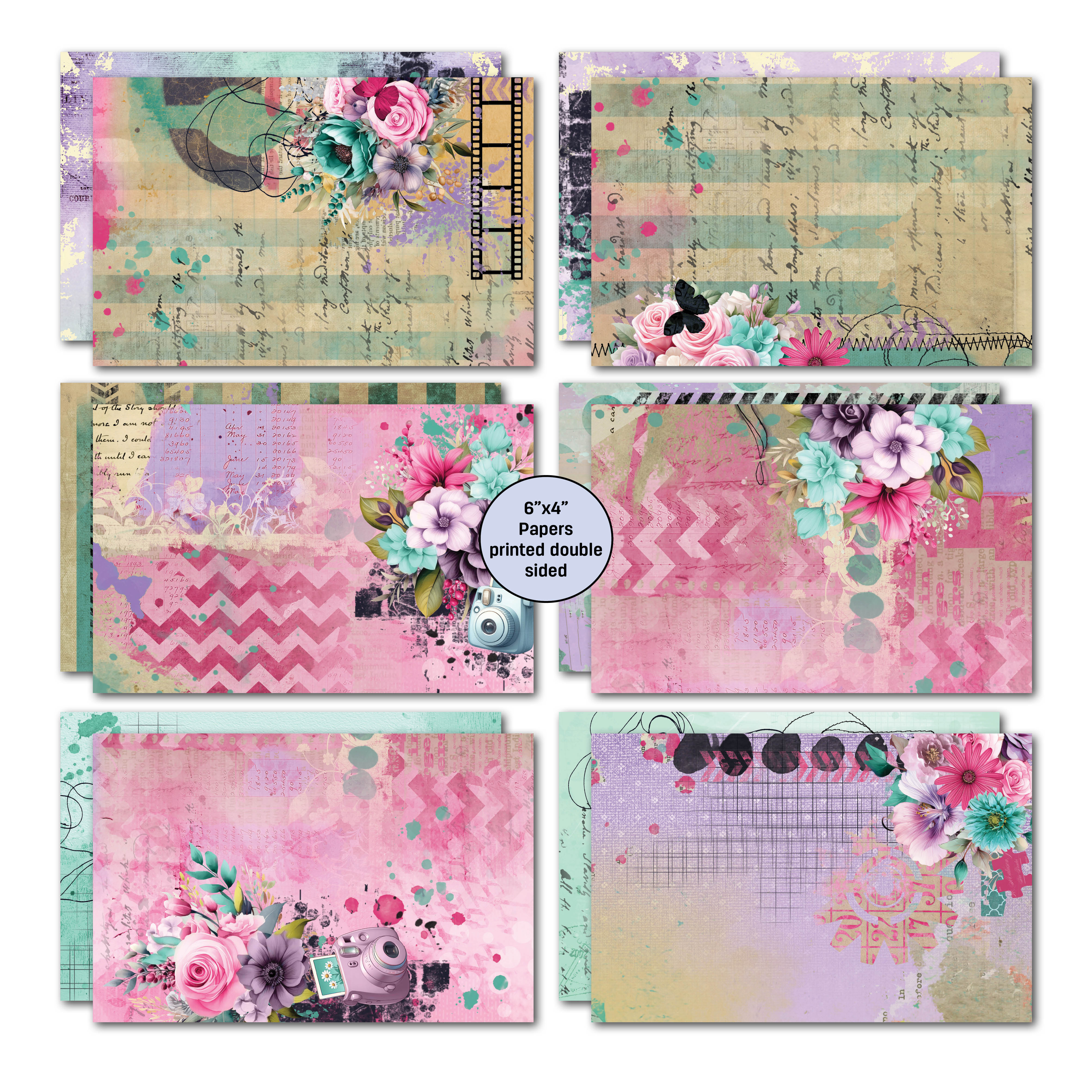 3Quarter Designs Teenage Dream 6x4 Card Pack
