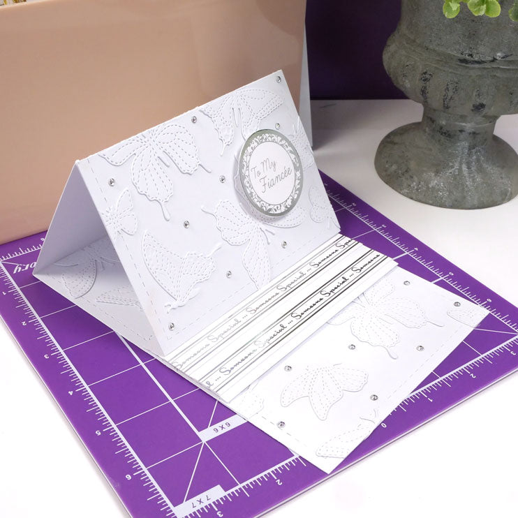 Stitched Edge Tent Fold Card Blanks & Envelopes - Size 7" x 5"