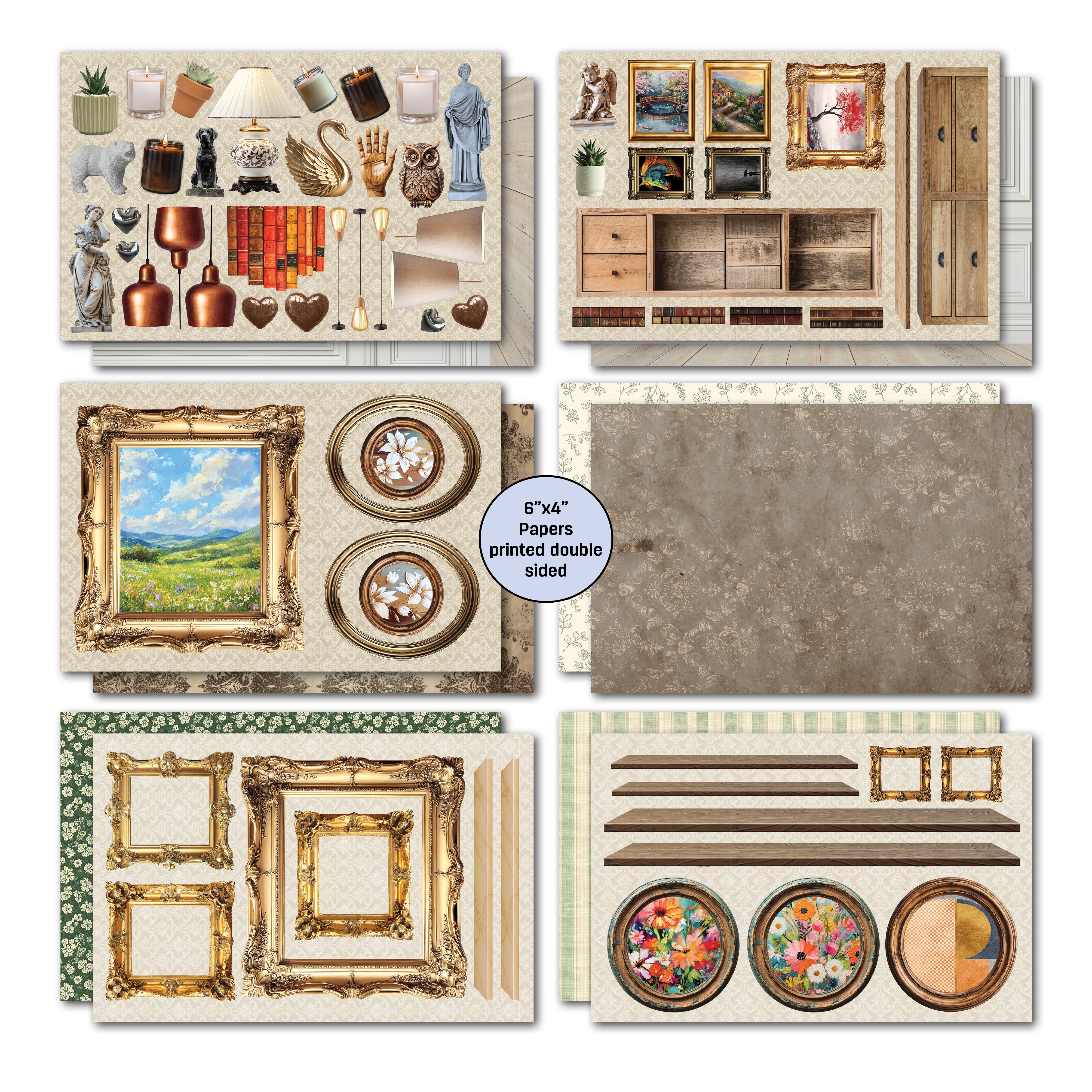 3Quarter Designs Timeless Gallery 6x4 Card Pack