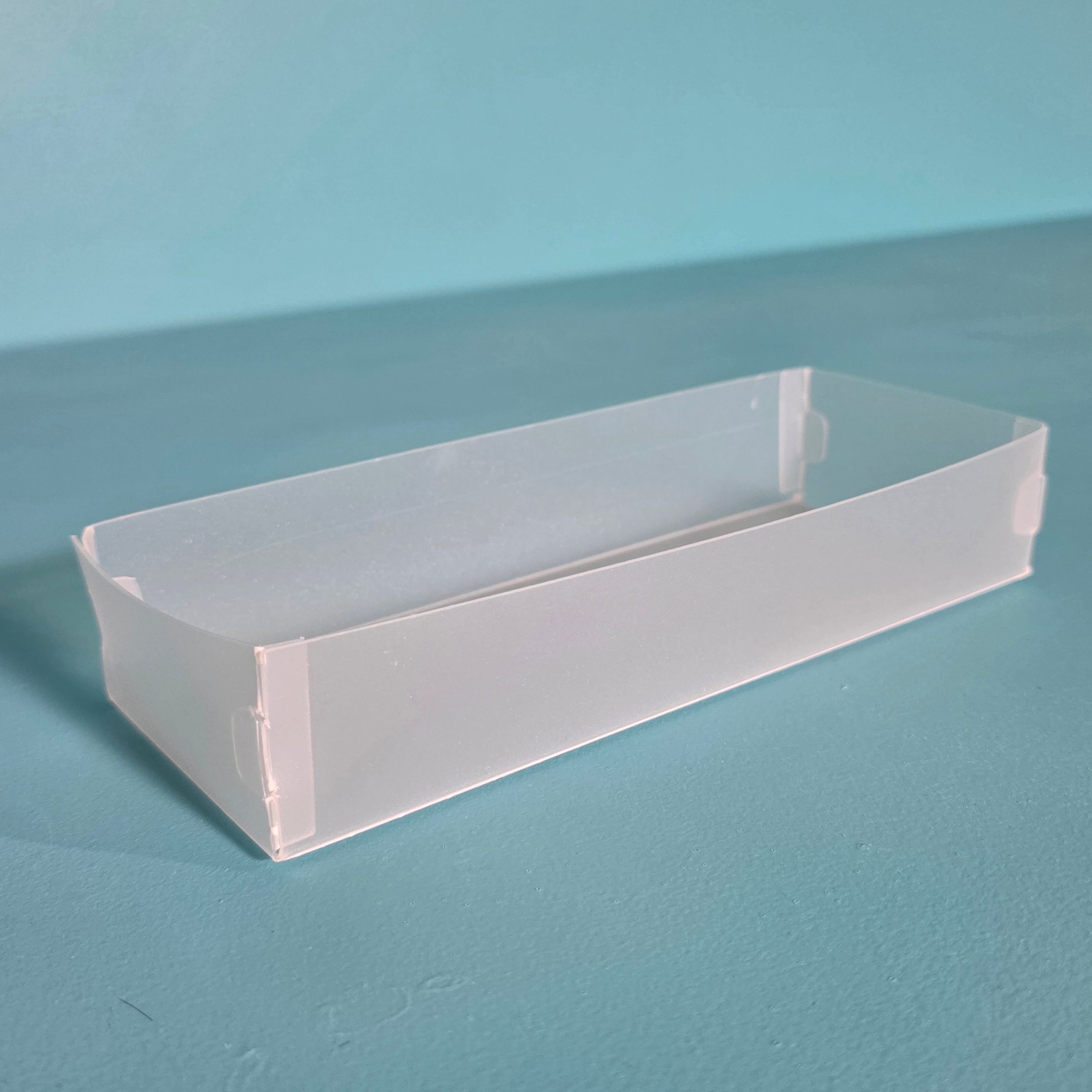 The Organized Option Basic Box "H" - 3.0" W x 8.0" L x 1.5" H - Set of 5