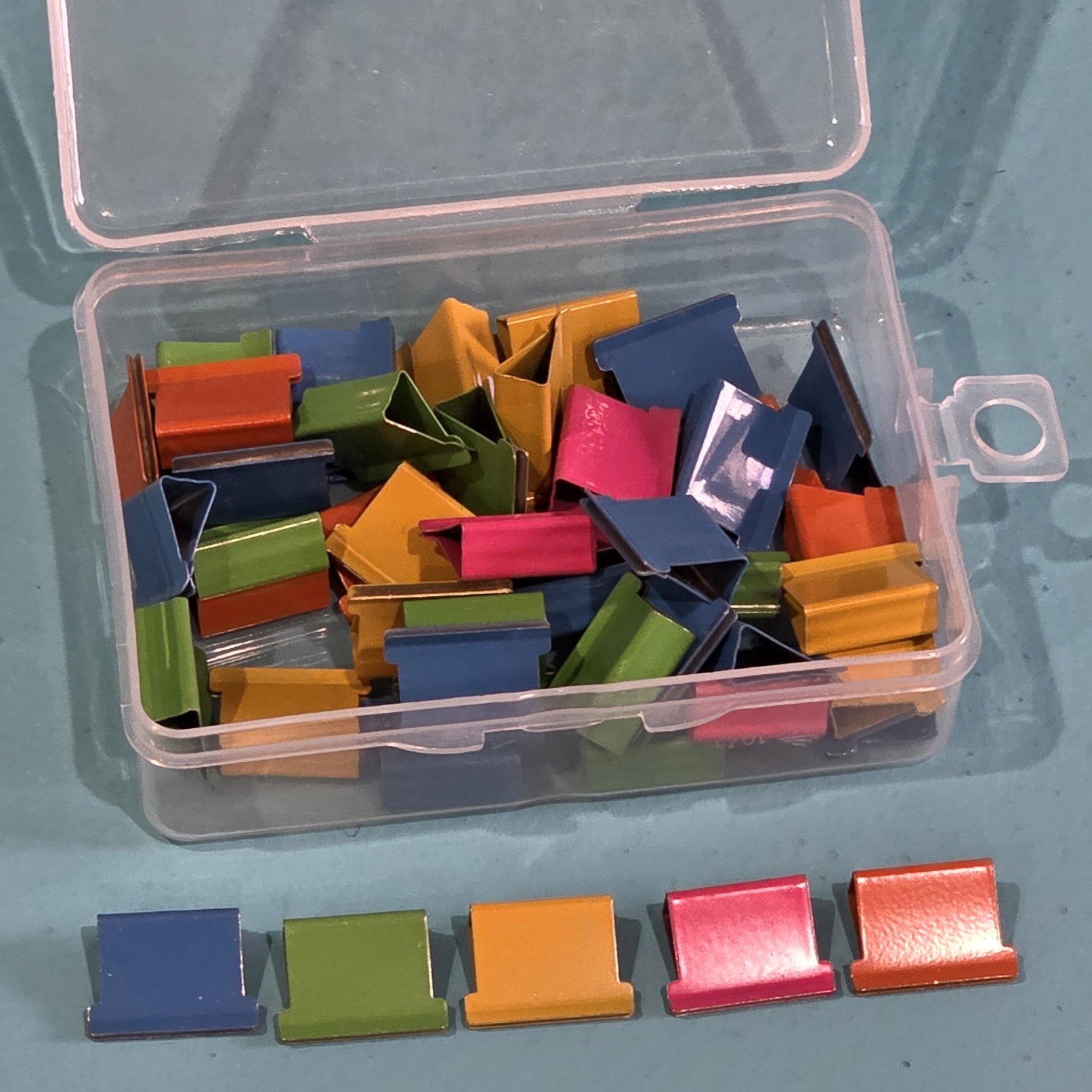 The Organized Option Connector Clips - Multi-Color 50pc