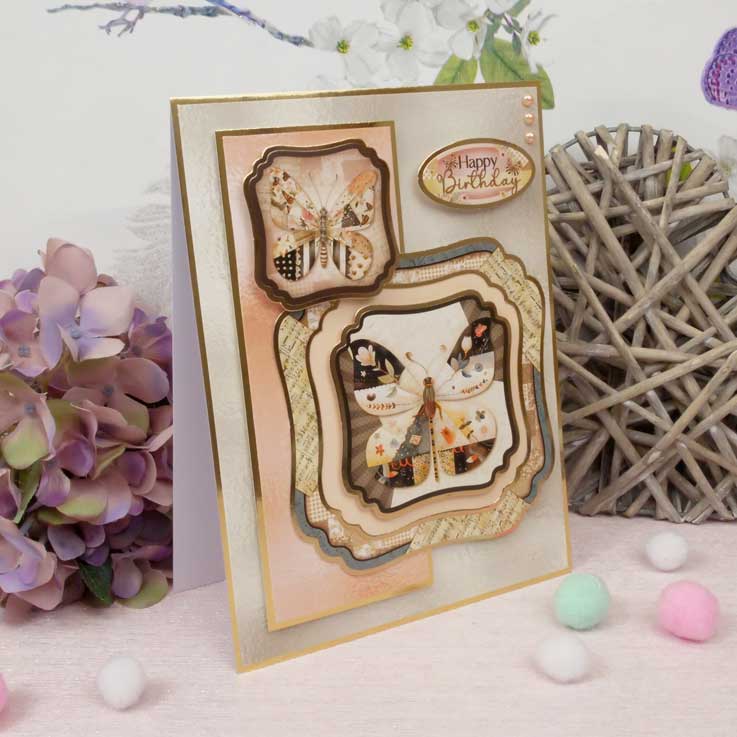 Card Topper Pads - Beautiful Butterflies