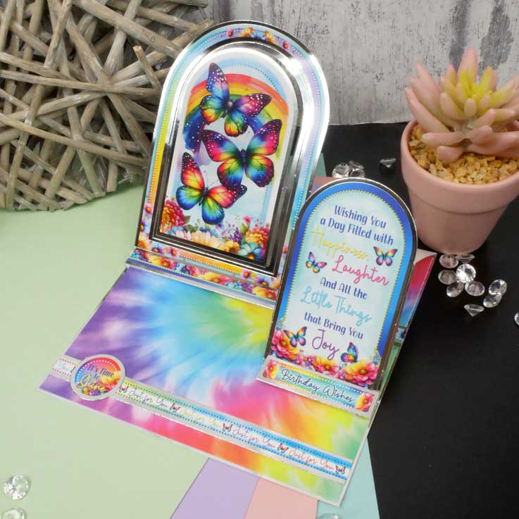 Card Topper Pads - Beautiful Butterflies