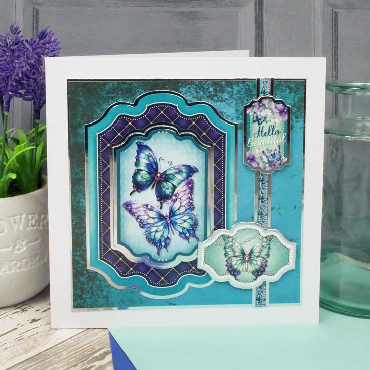 Card Topper Pads - Beautiful Butterflies