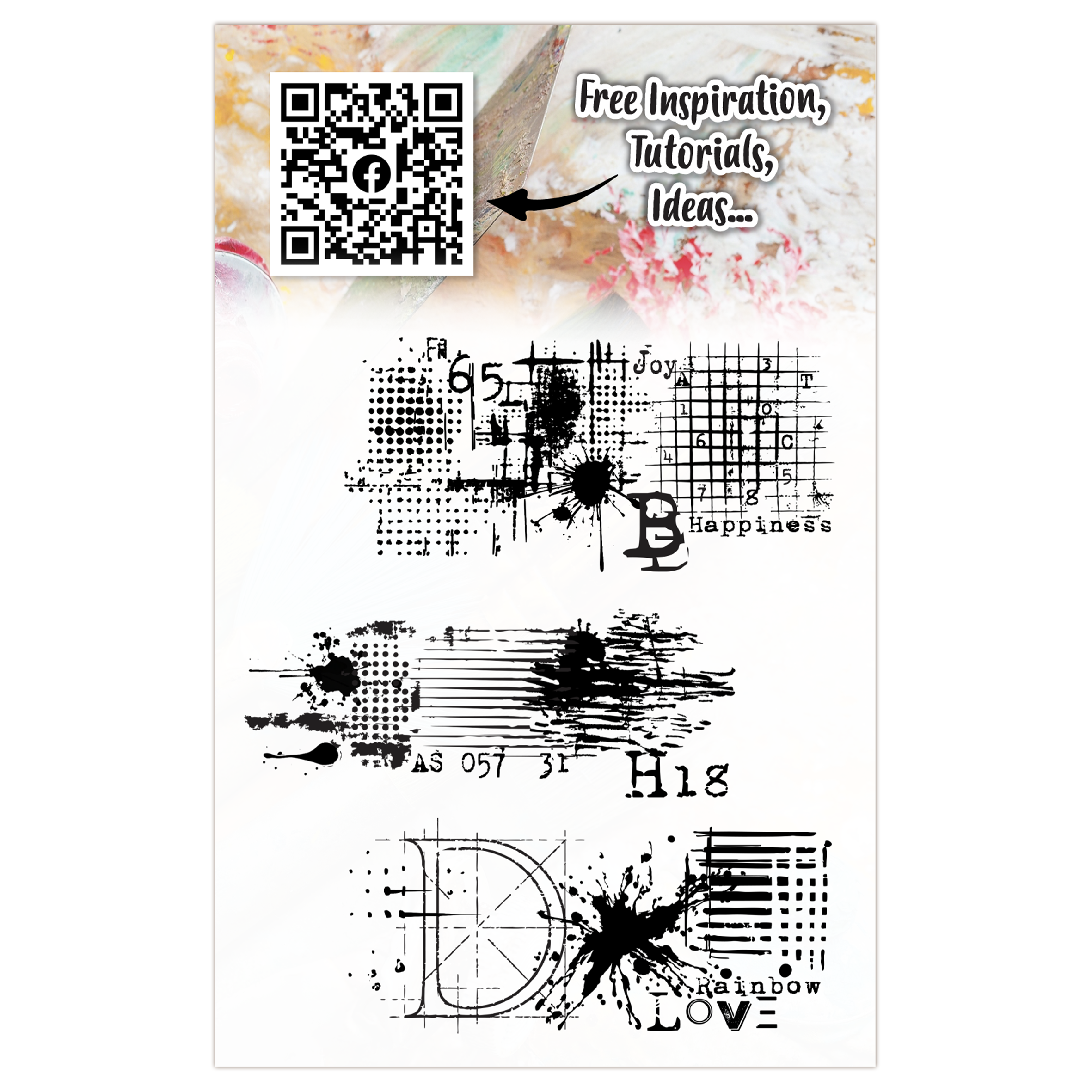 AALL and Create - A7 Stamp Set - Dynamics
