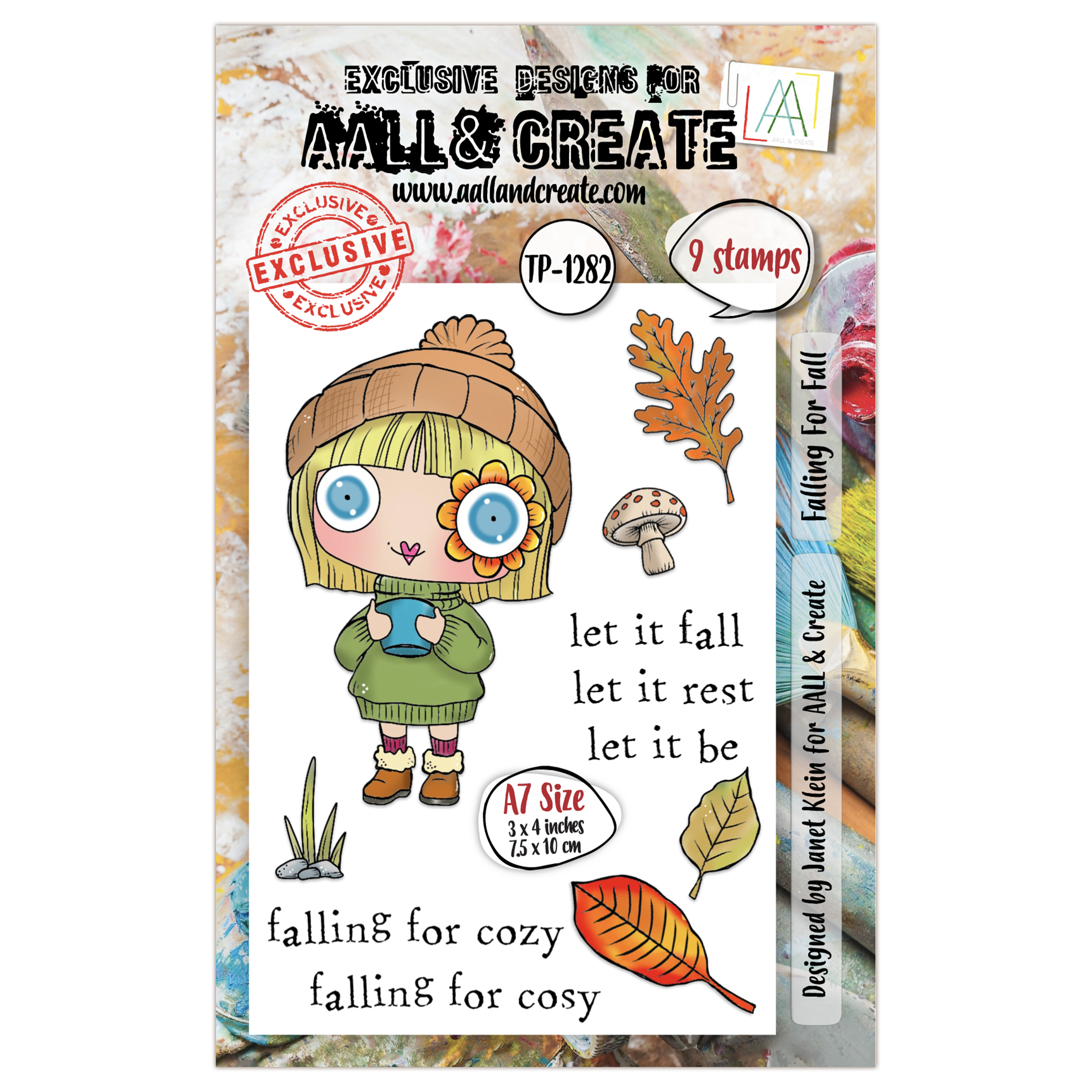 AALL and Create - A7 Stamp Set - Falling For Fall