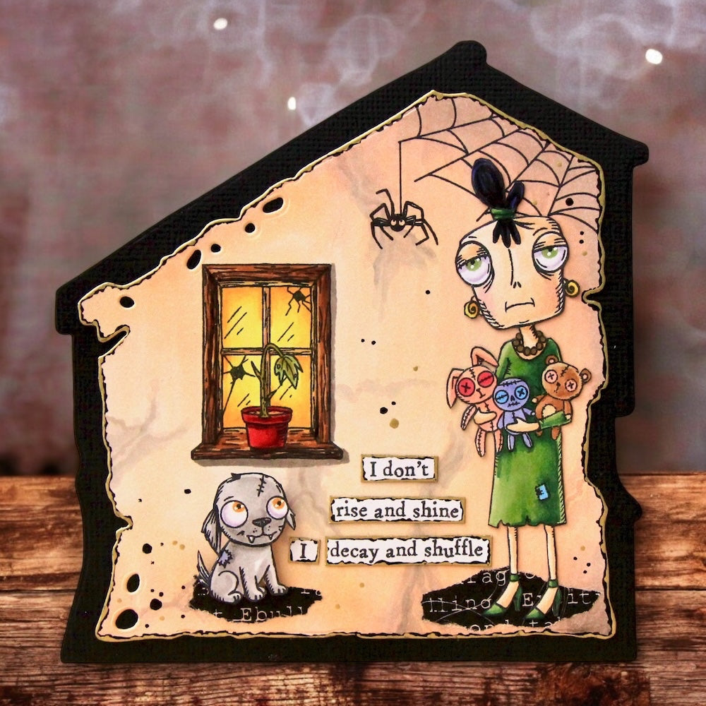 AALL and Create - A7 Stamp Set - ZOMBDee