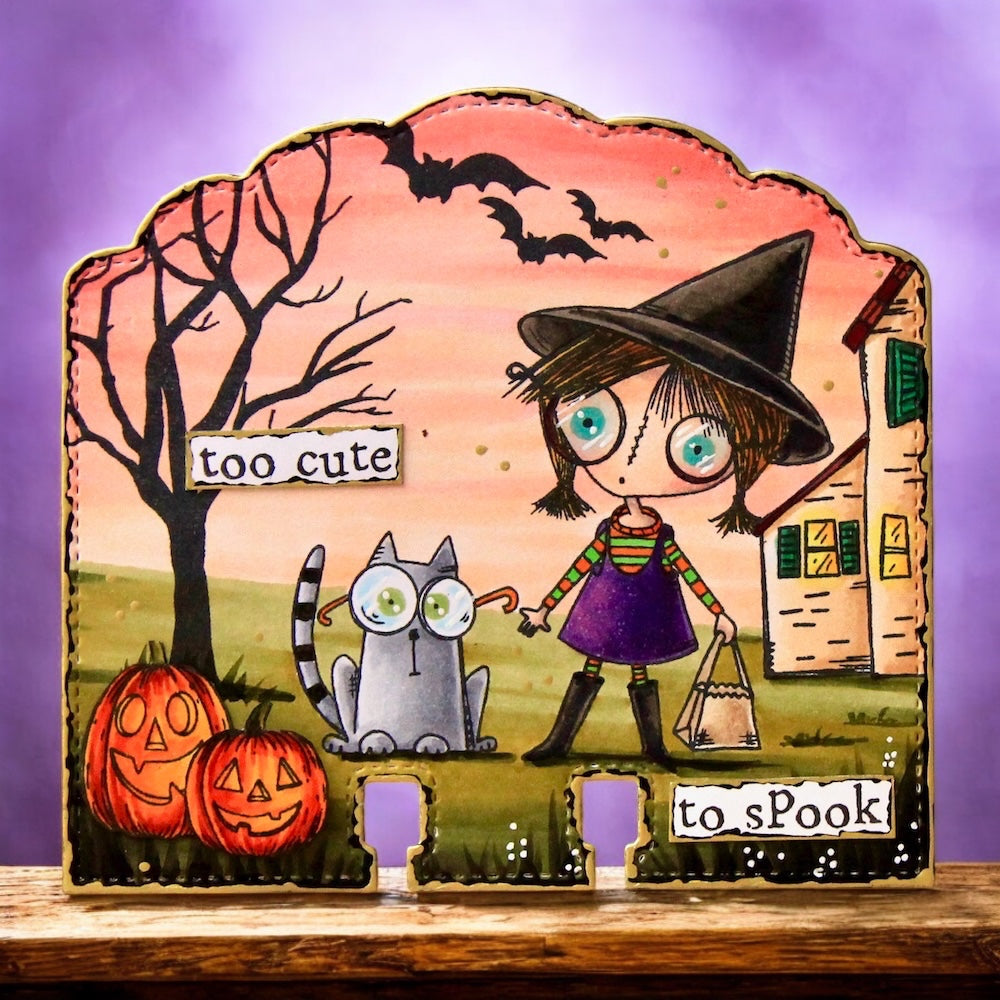 AALL and Create - A7 Stamp Set - Too Cute Spook