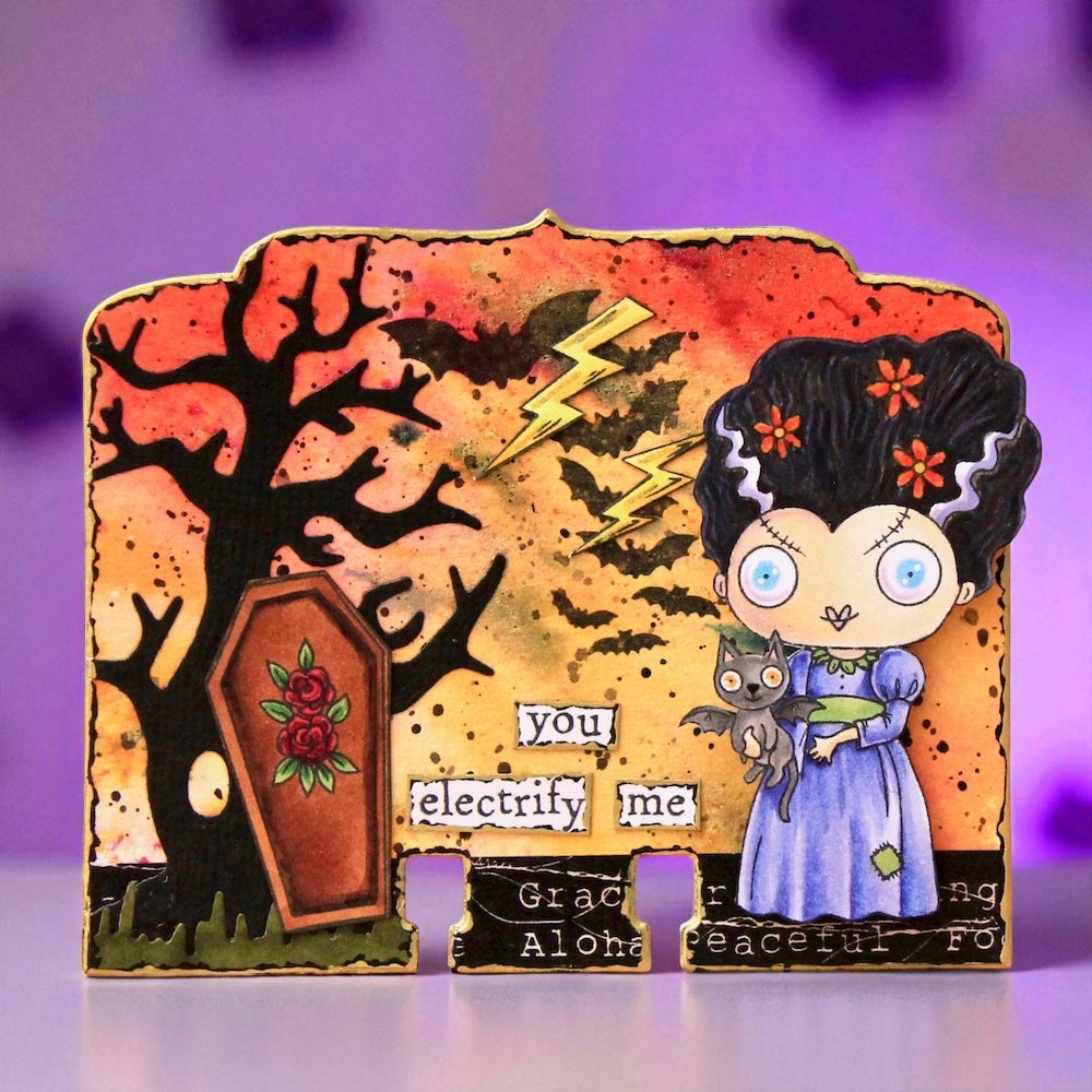 AALL and Create - A7 Stamp Set - Frankie’s Bride