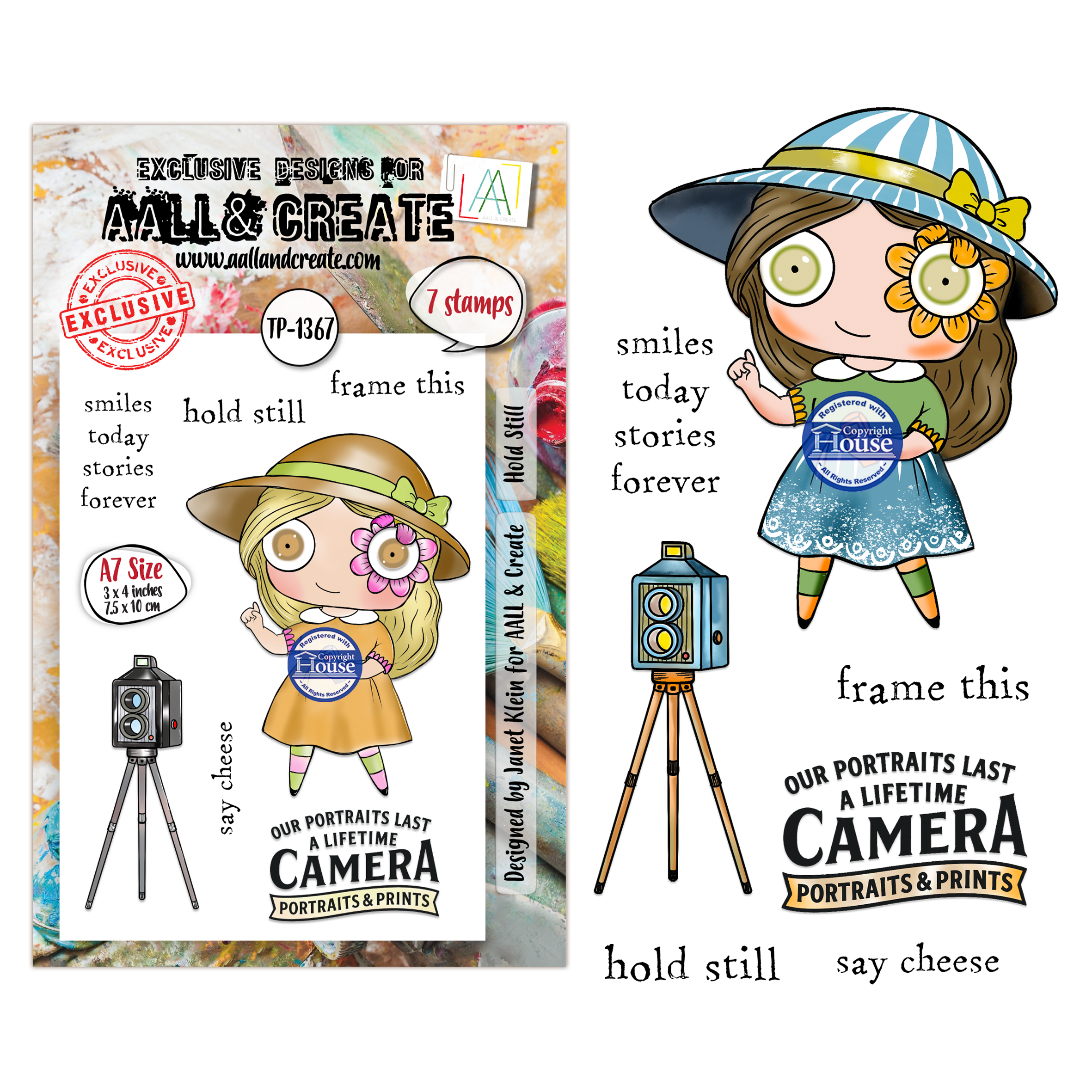 AALL and Create - A7 Stamp Sets - Hold Still