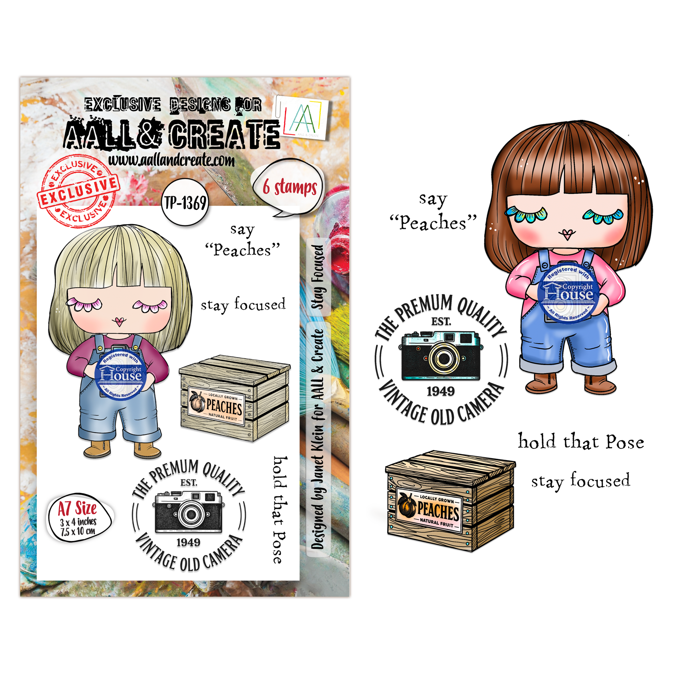 AALL and Create - A7 Stamp Sets - Stay Focused