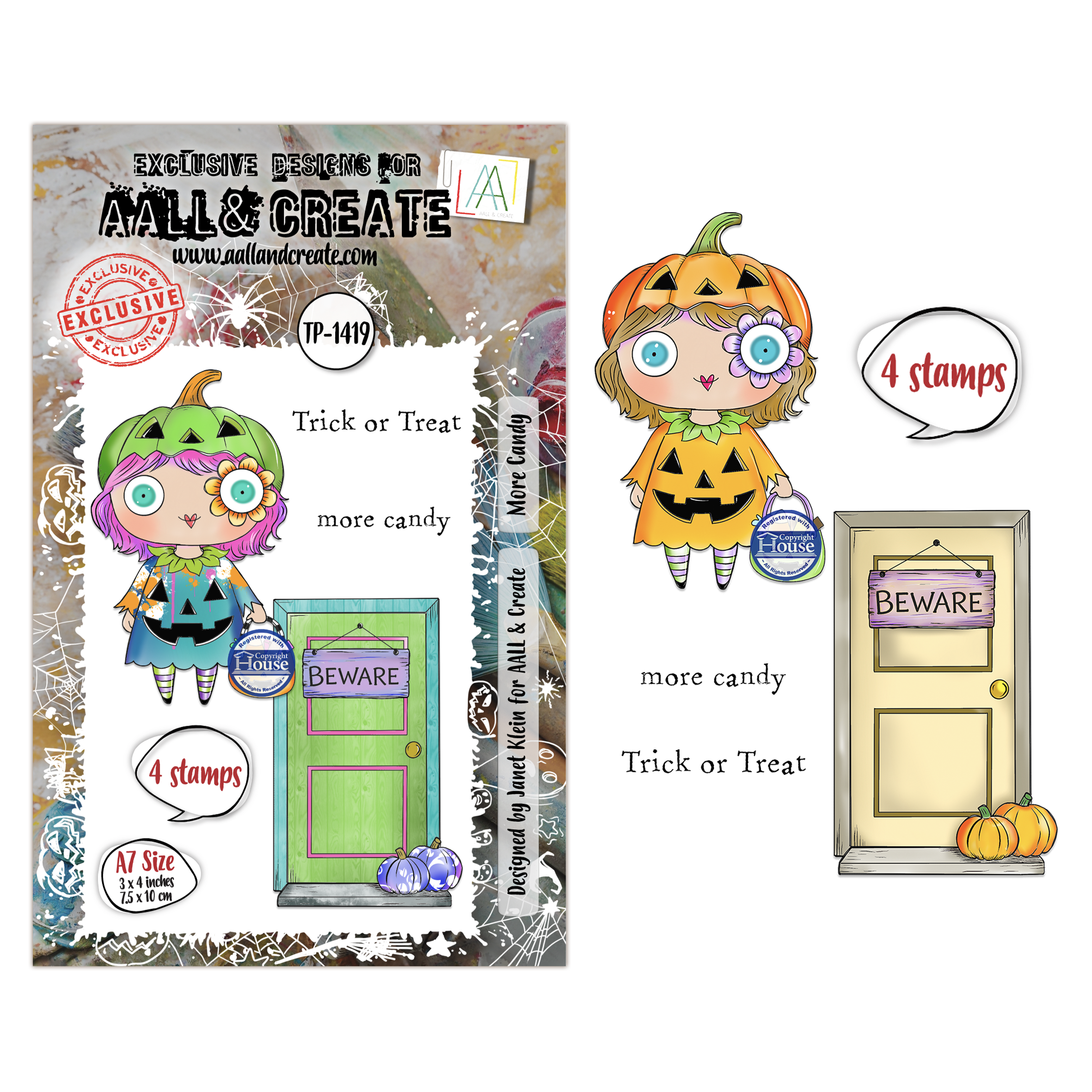 AALL and Create - A7 Stamp Sets - More Candy