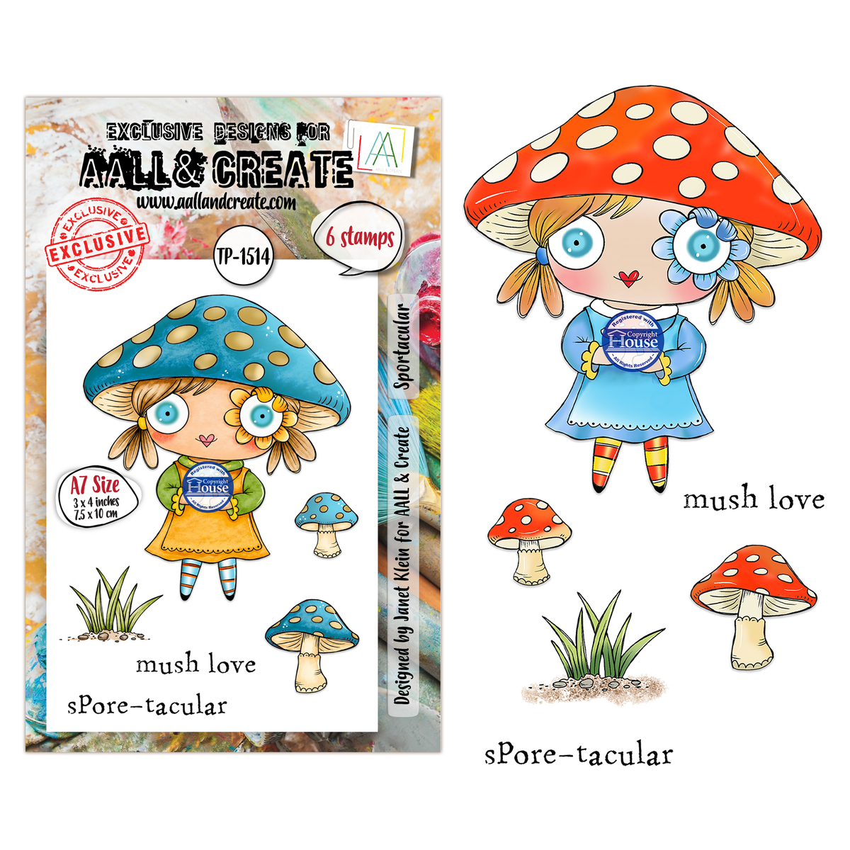AALL and Create - A7 Stamp Set - Sportacular
