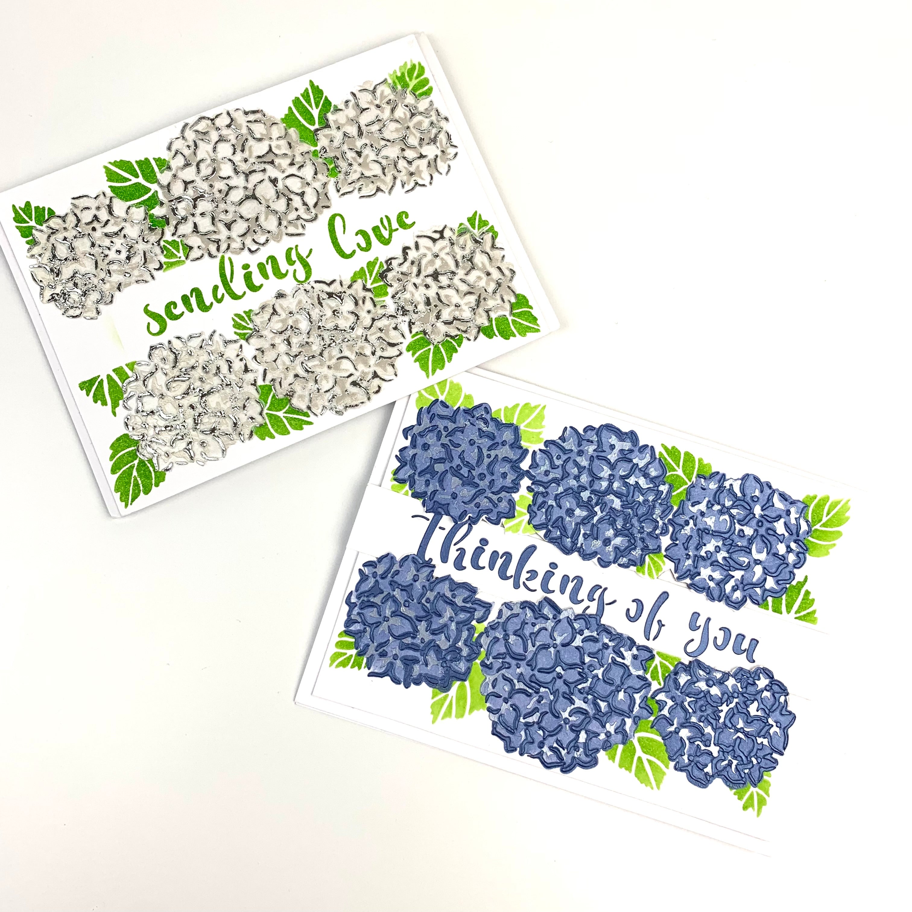 The Crafters Workshop Layered Hydrangea Banner