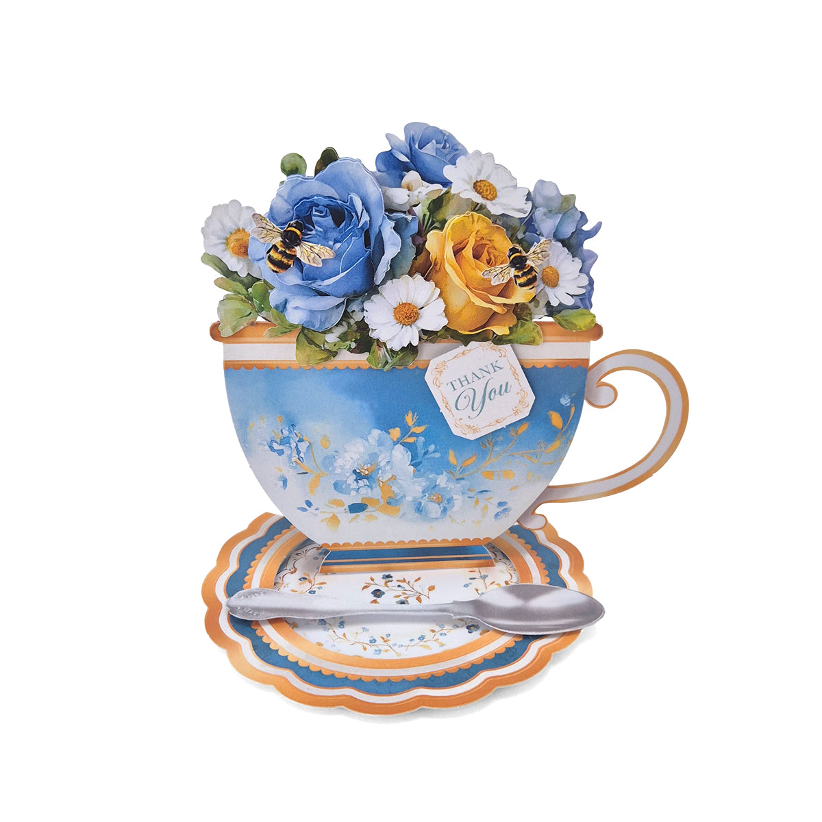Katy Sue Teacup Bouquet, Card Making Kit