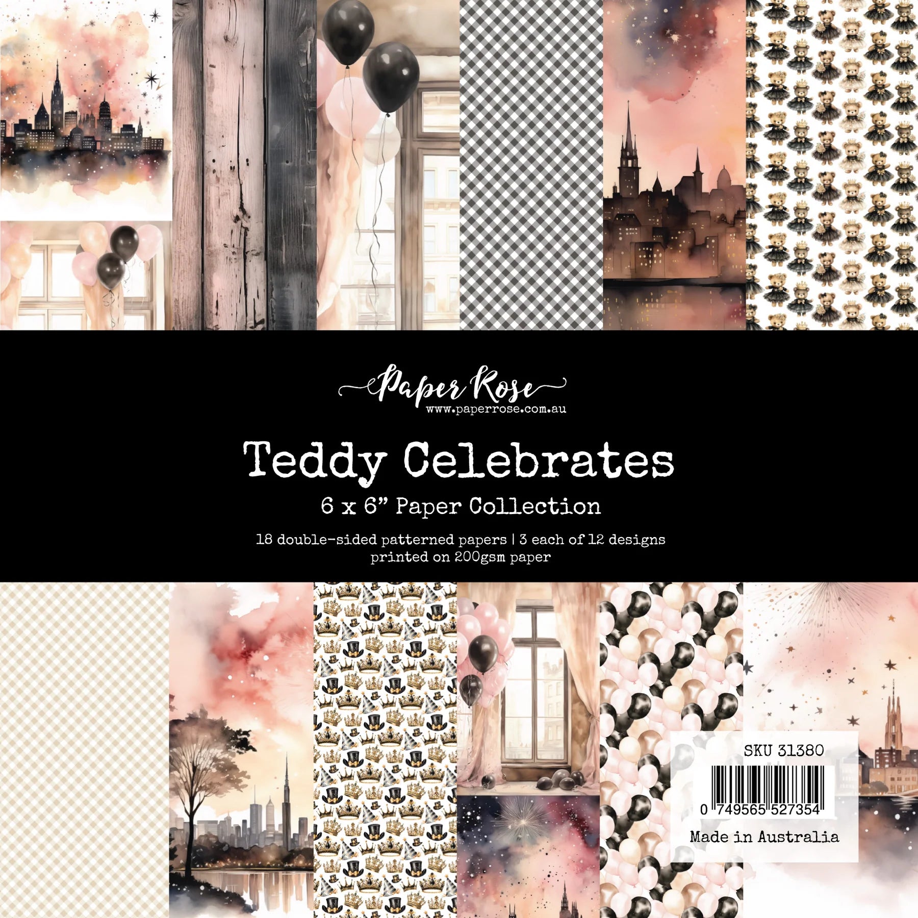 Teddy Celebrates 6x6 Paper Collection 31380