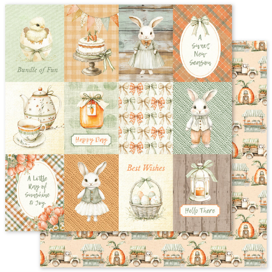 The Carrot Patch E 12x12 Paper (12 pc Bulk Pack) 36268