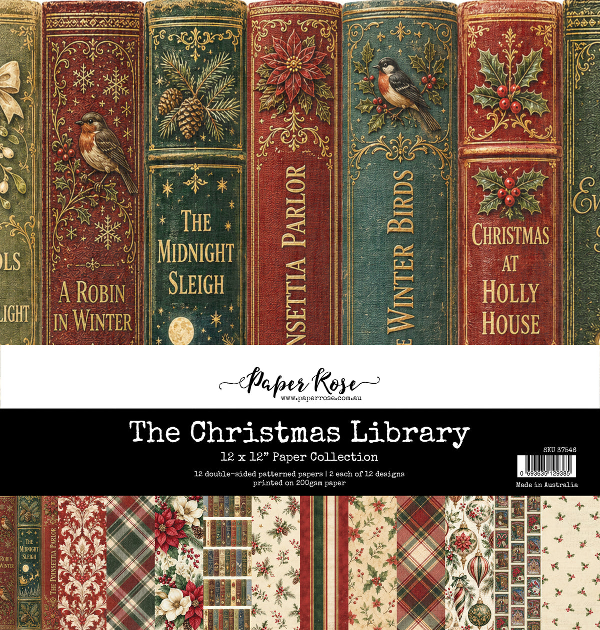 The Christmas Library 12x12 Paper Collection 37546