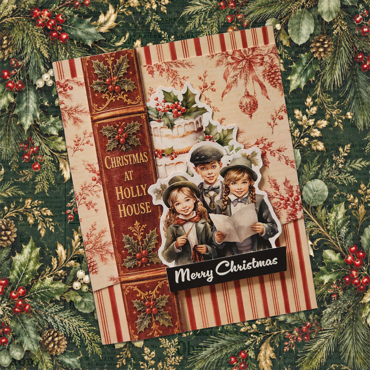 The Christmas Library Papercuts Kit LIMITED EDITION