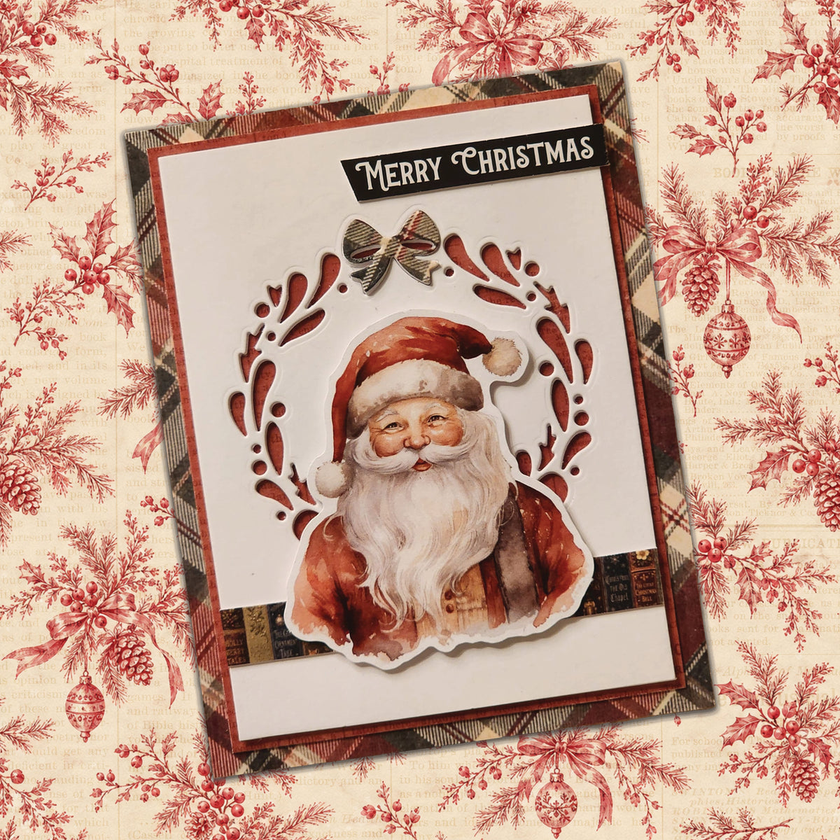 Vintage Christmas 1.0 Embossed Die Cuts 37591