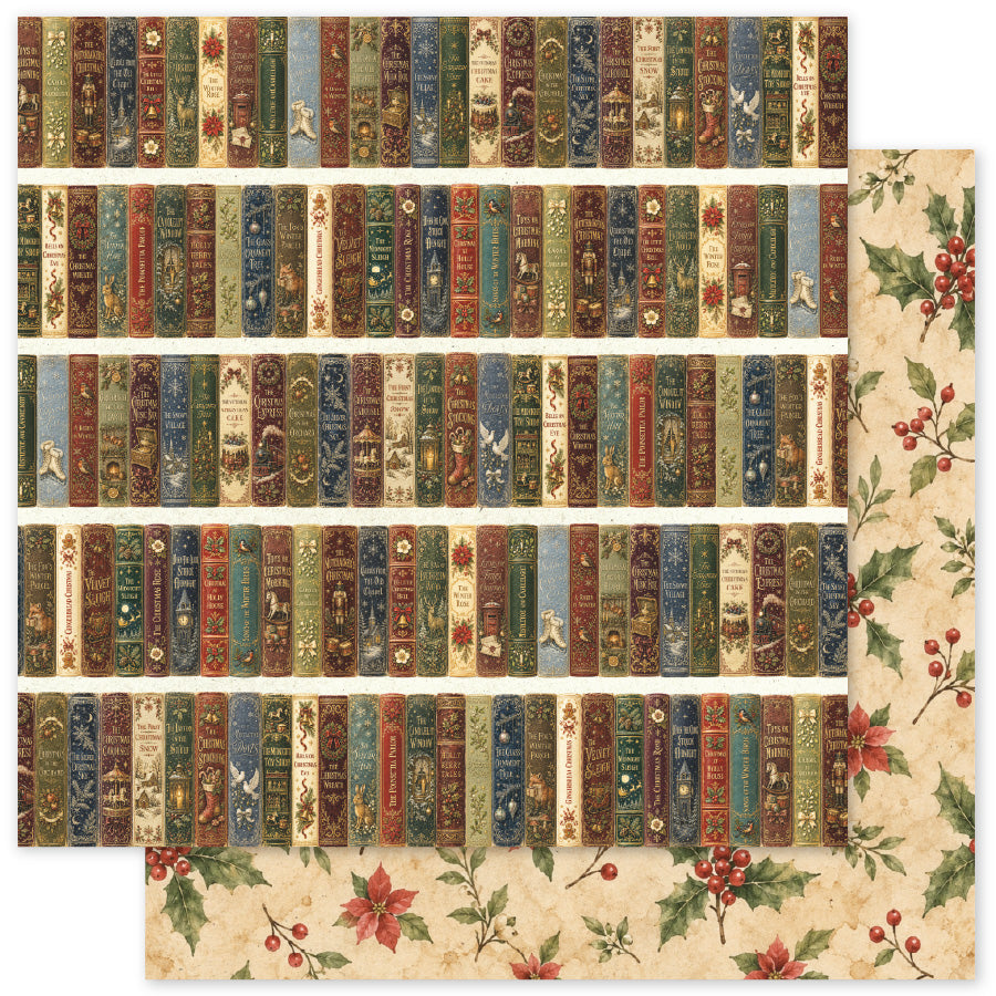 The Christmas Library D 12x12 Paper (12 pc Bulk Pack) 37558