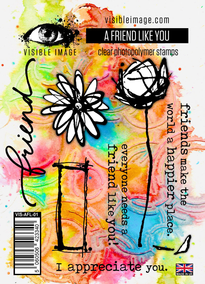 Visible Image A Friend Like You - A6 Stamp Set