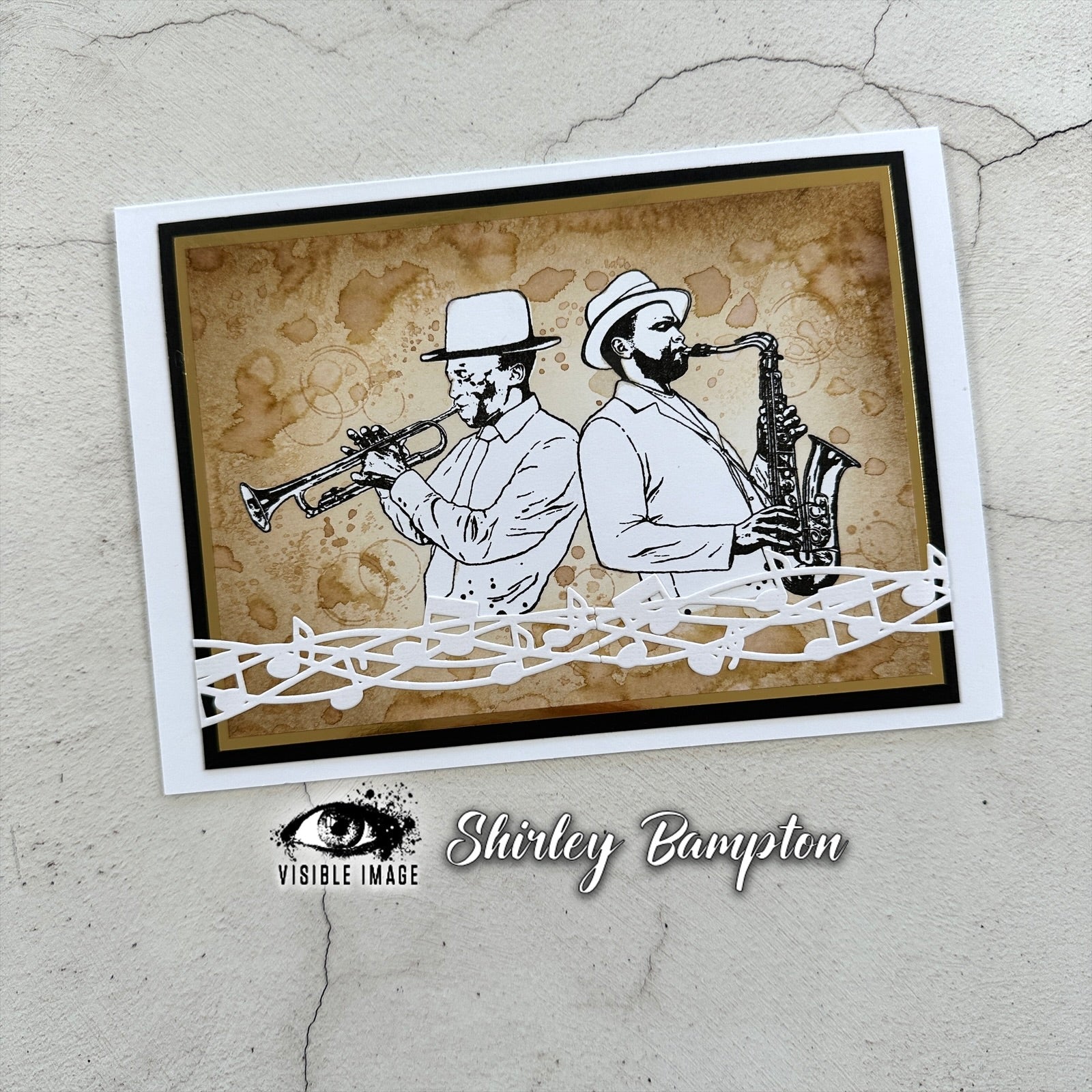 Visible Image All That Jazz 4 in x 6 in Stamp Set