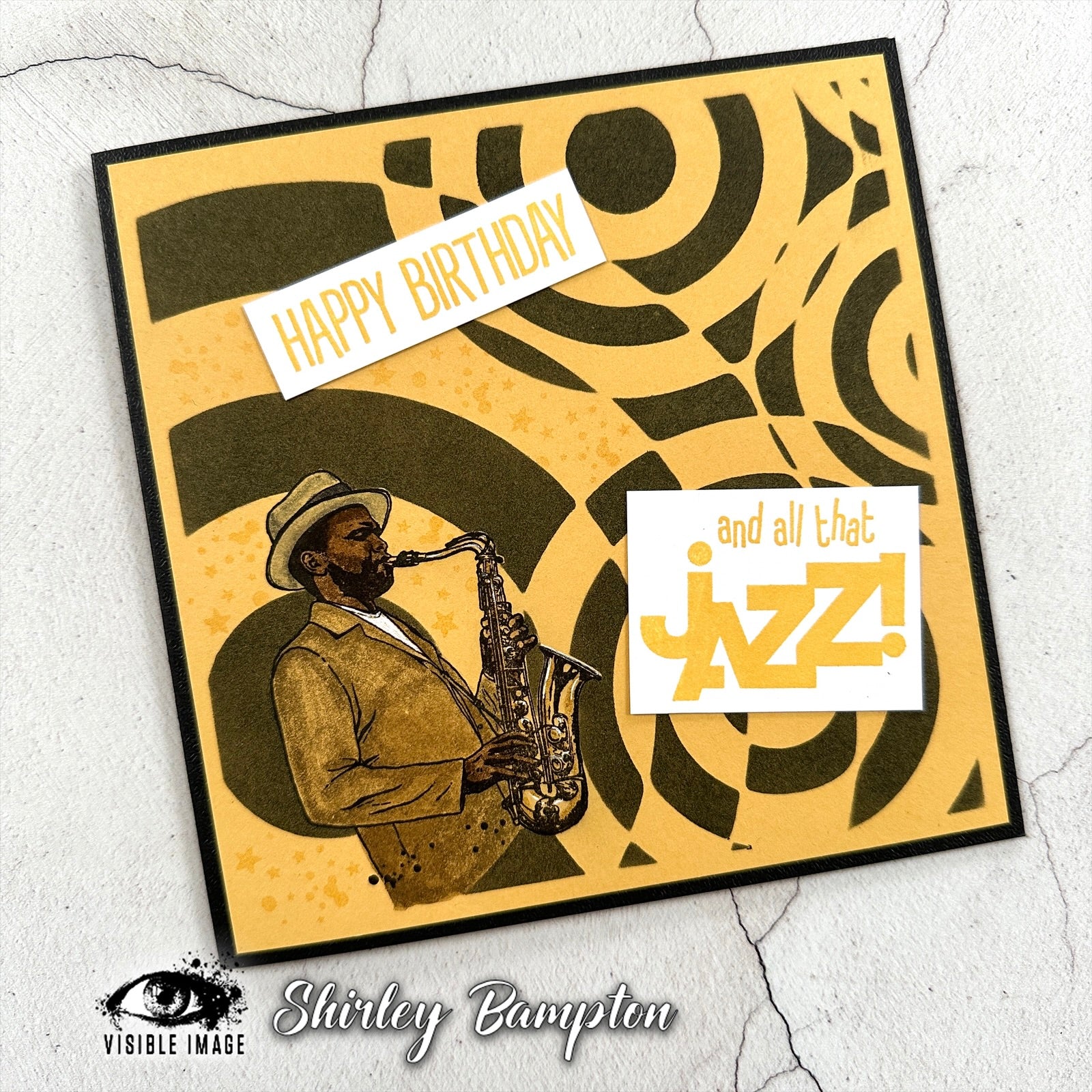 Visible Image All That Jazz 4 in x 6 in Stamp Set