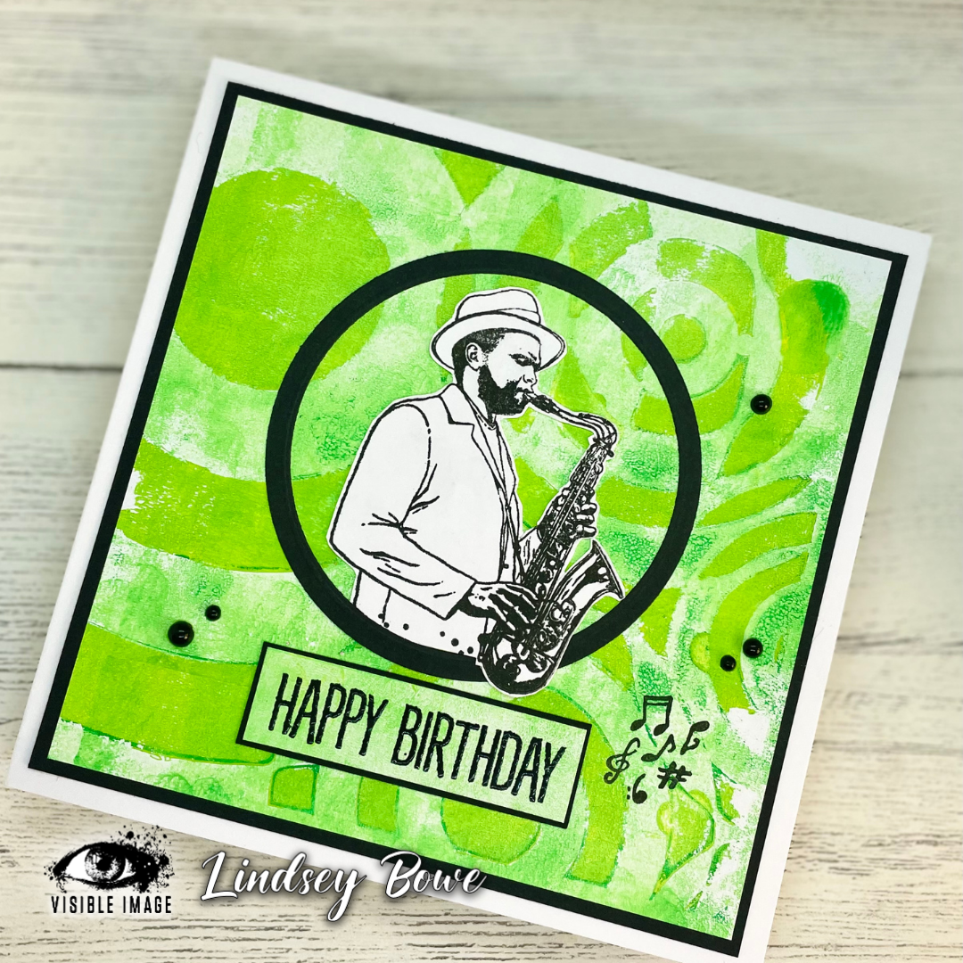 Visible Image All That Jazz 4 in x 6 in Stamp Set