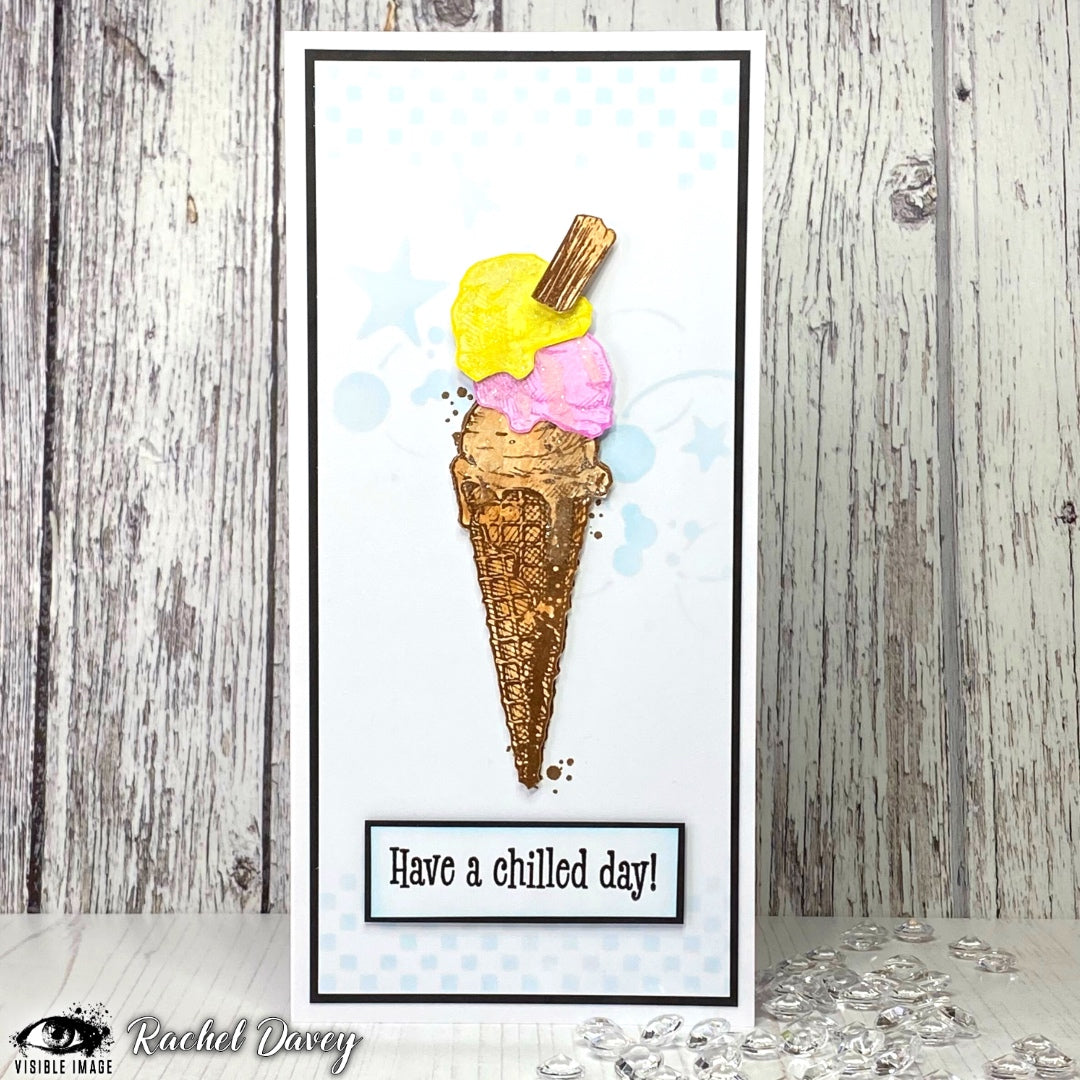 Visible Image Better With Ice Cream - A6 Stamp Set