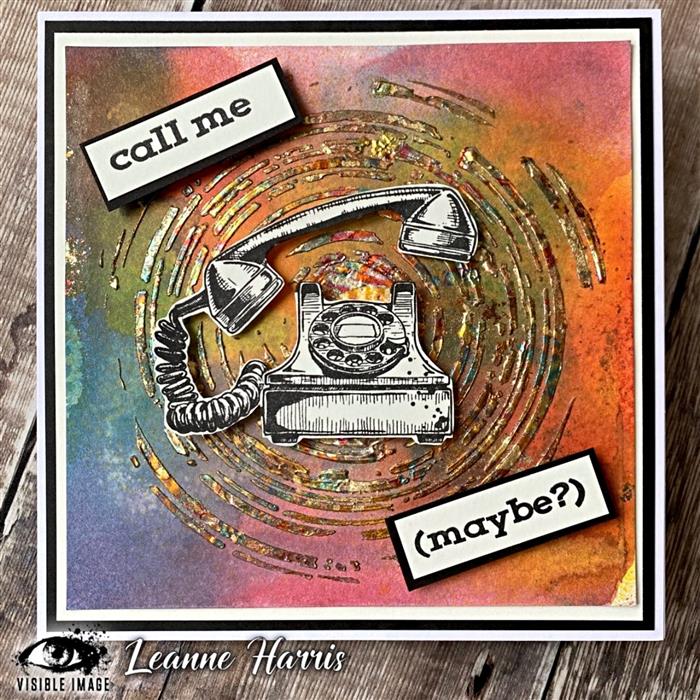 Visible Image Call Me Maybe - A7 Stamp Set
