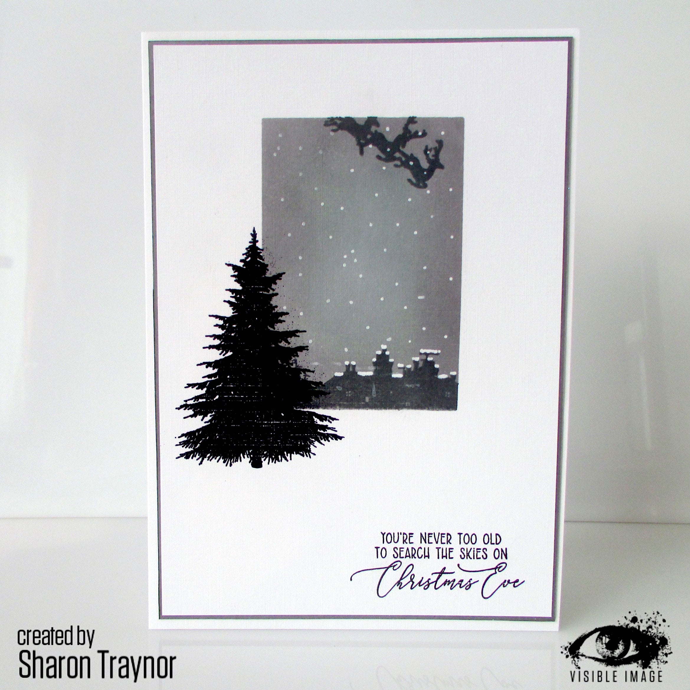 Visible Image Christmas Eve - A6 Stamp Set