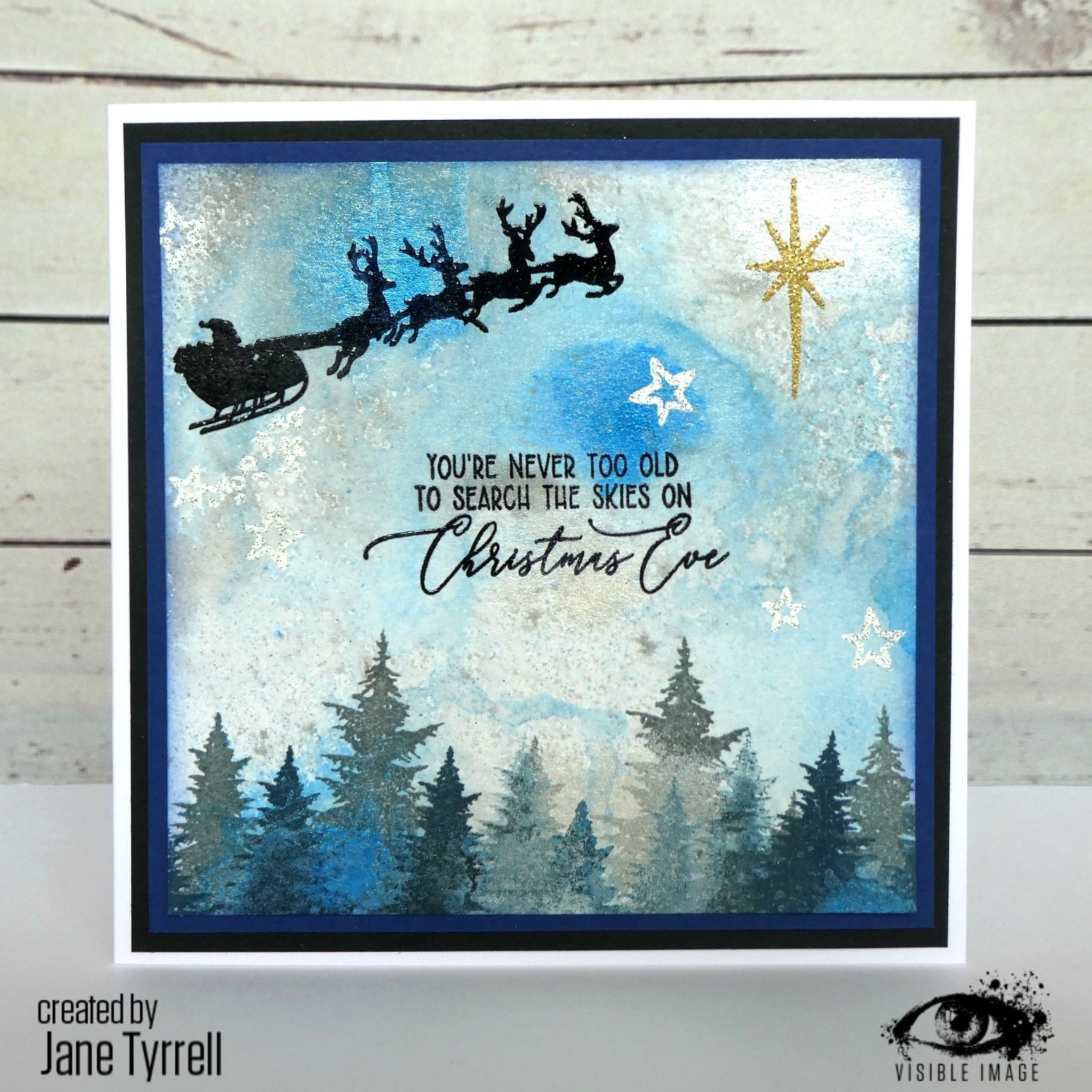 Visible Image Christmas Eve - A6 Stamp Set