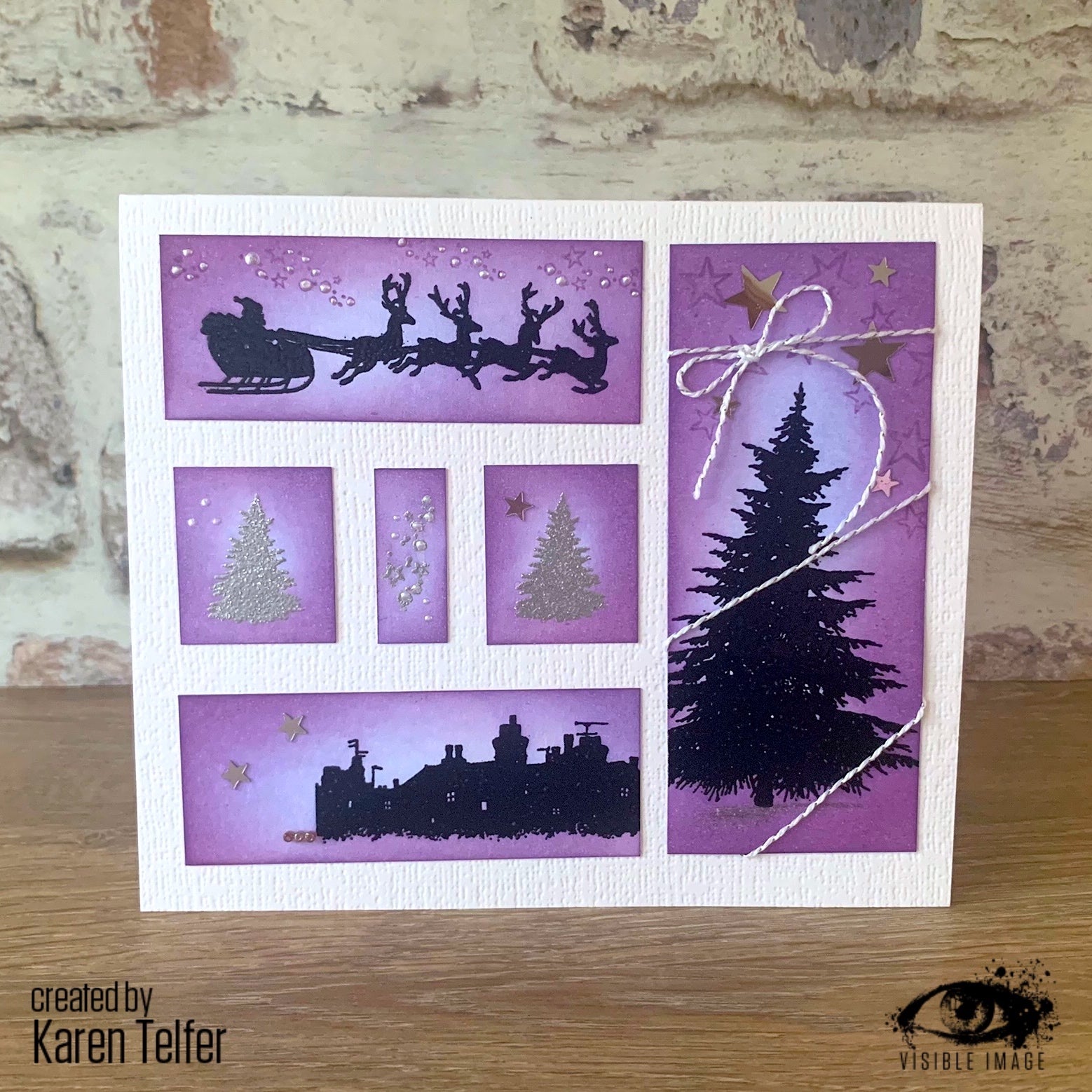 Visible Image Christmas Eve - A6 Stamp Set