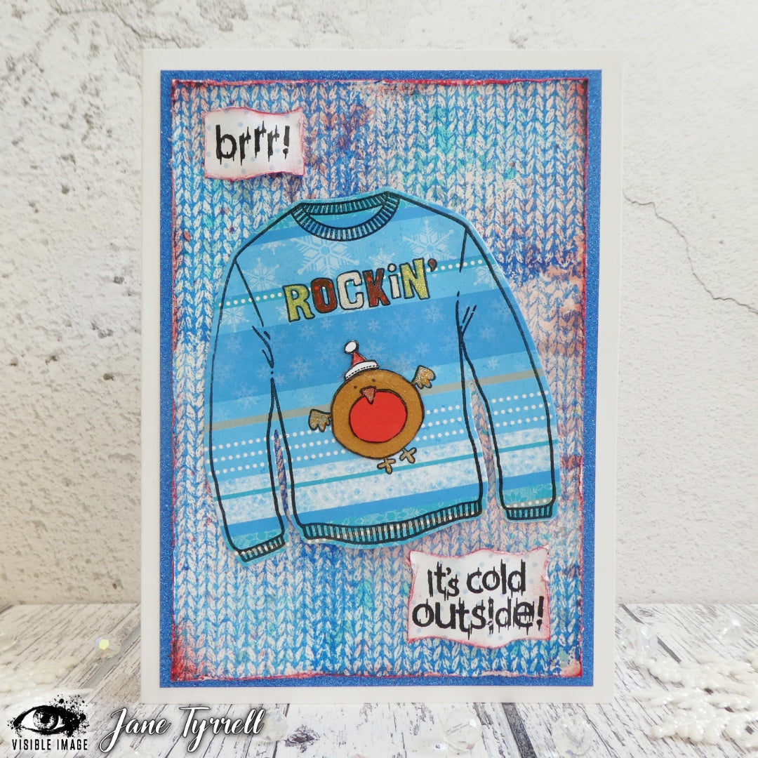 Visible Image Christmas Jumper - A6 Stamp Set