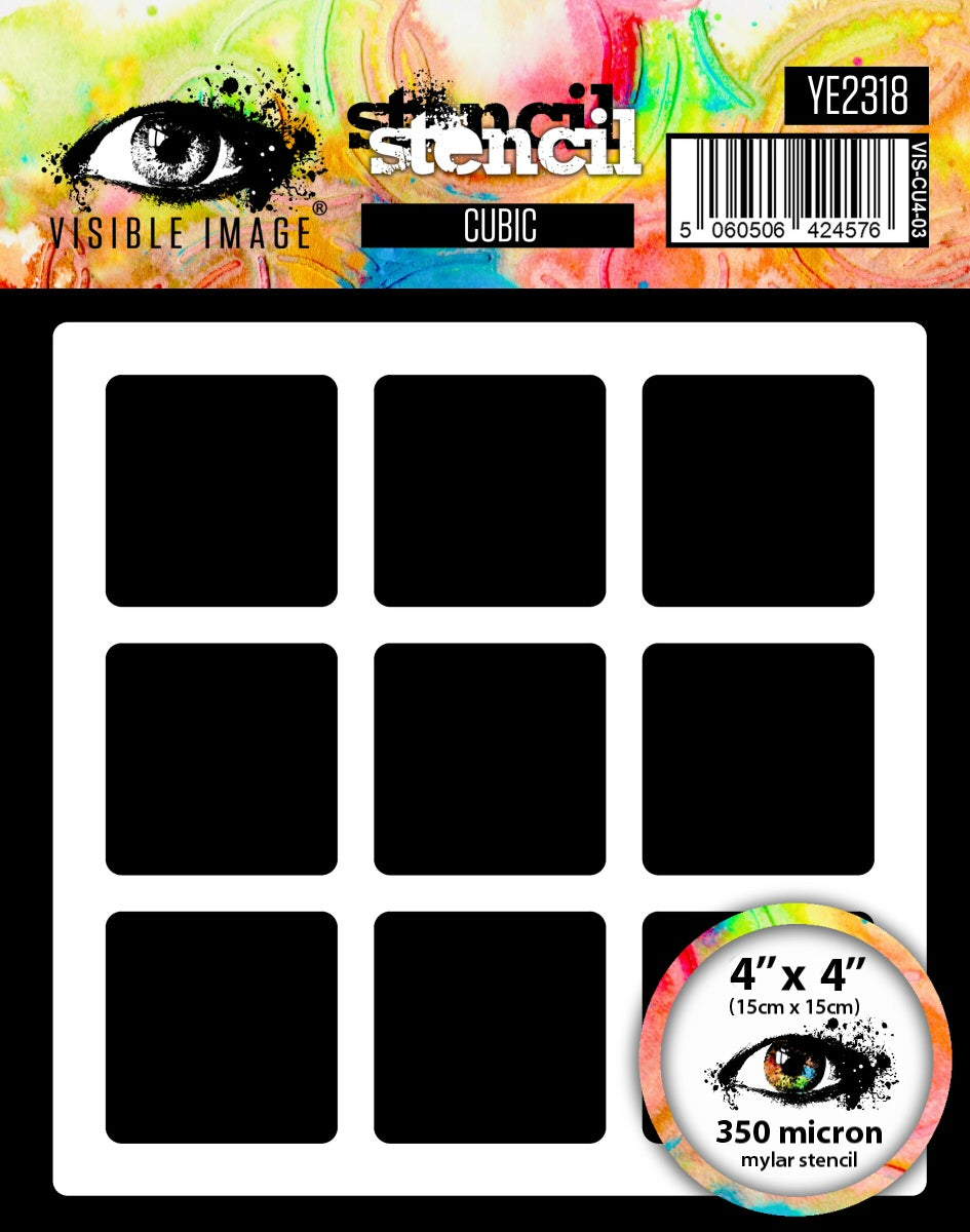 Visible Image Cubic Stencil - 4 X 4