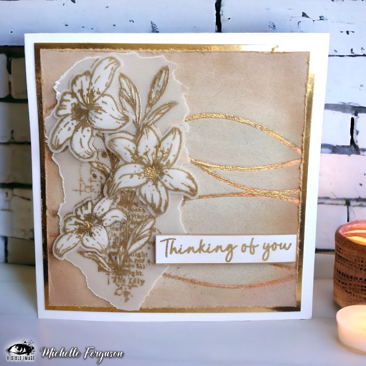 Visible Image Curves Stencil - 6 x 6