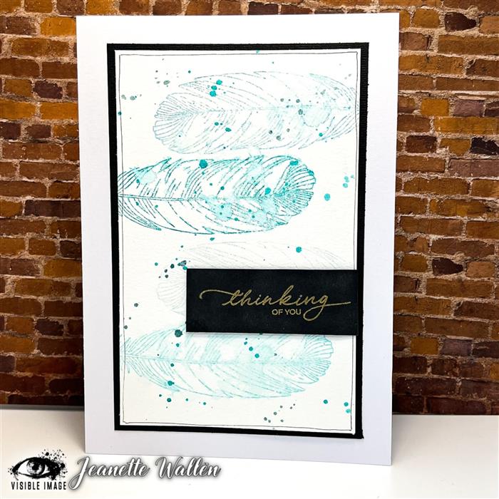 Visible Image Forever In Your Heart -A6 Stamp Set