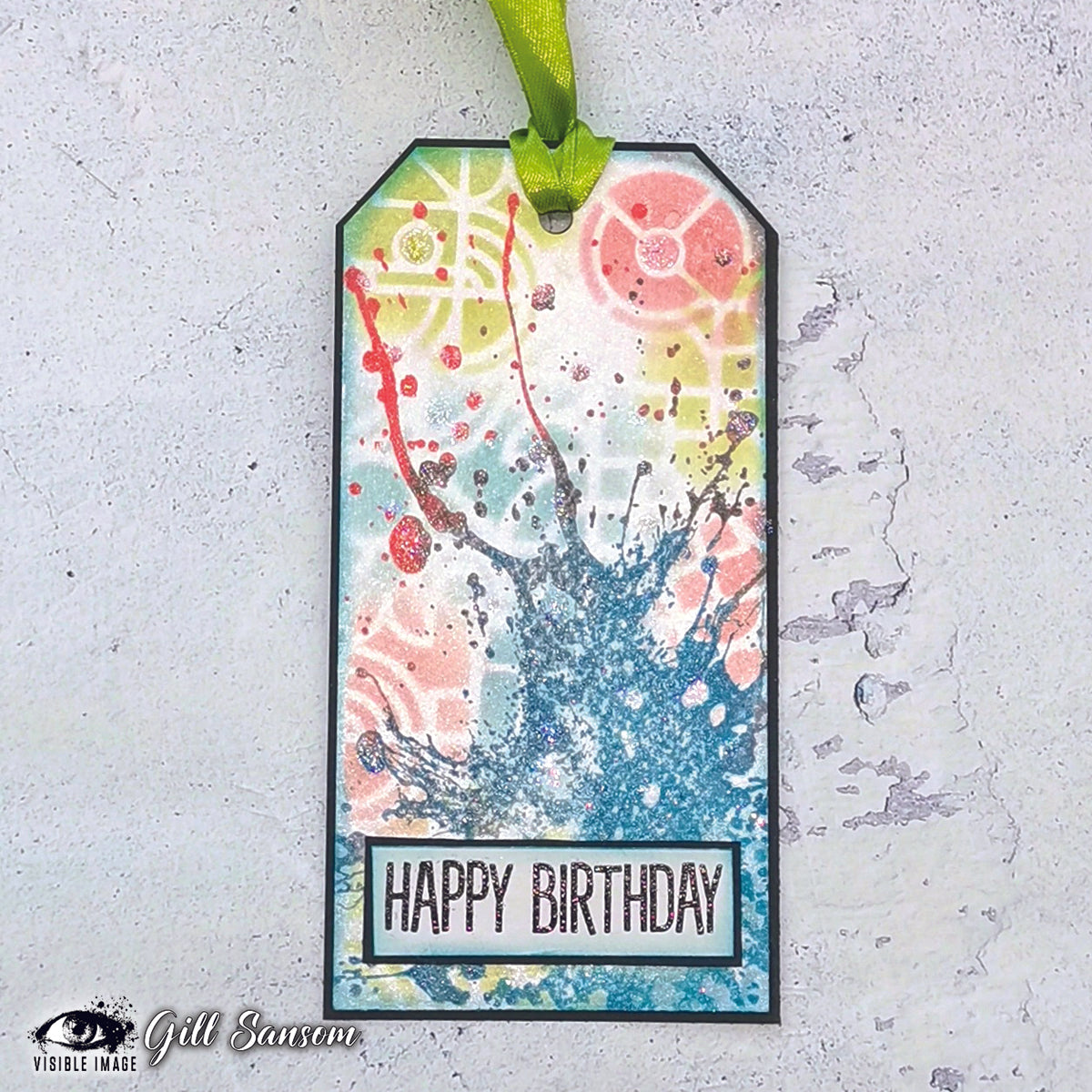 Visible Image Bauhaus 6 in x 6 in Stencil